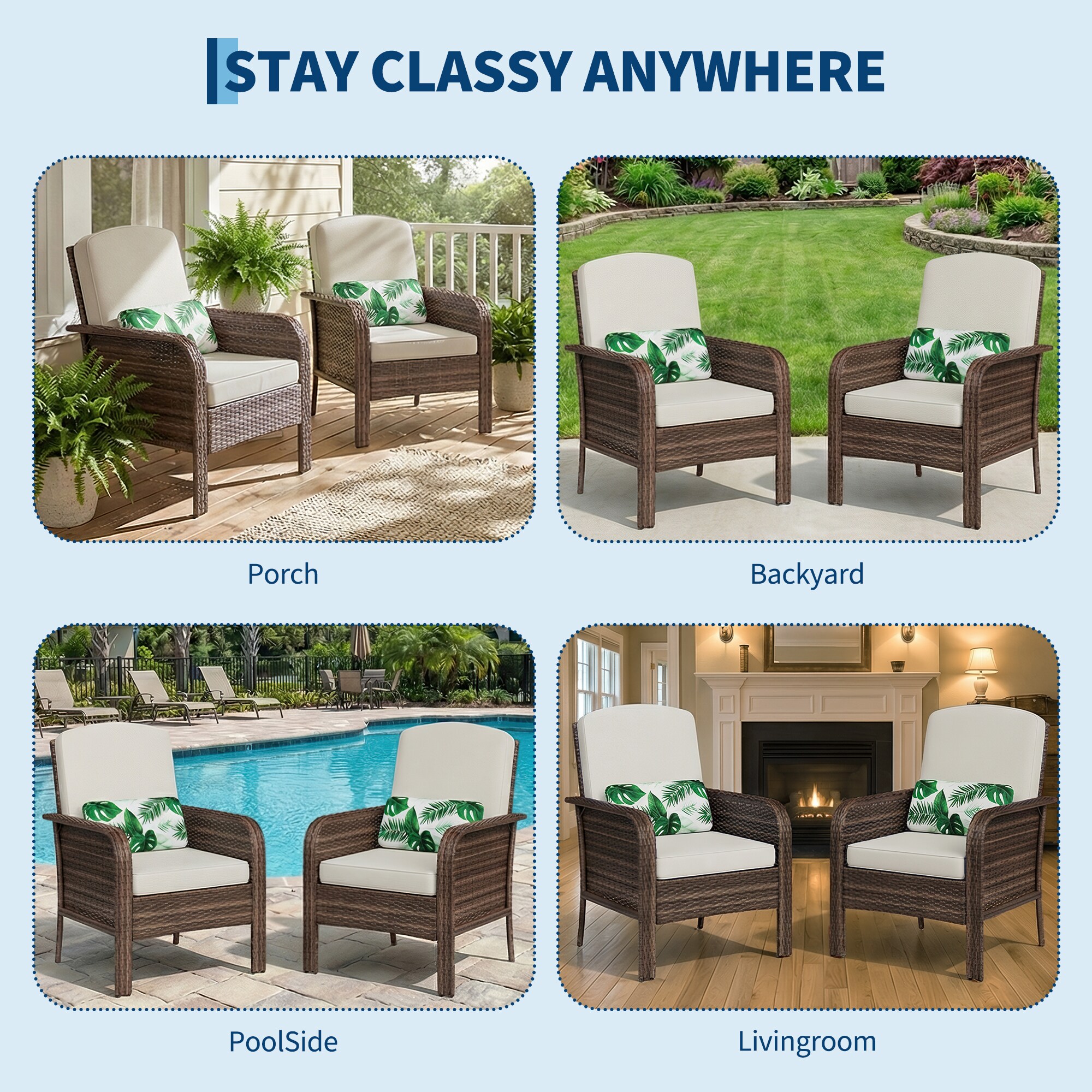 Garvee CC2604151510 Patio-Chairs - View #6