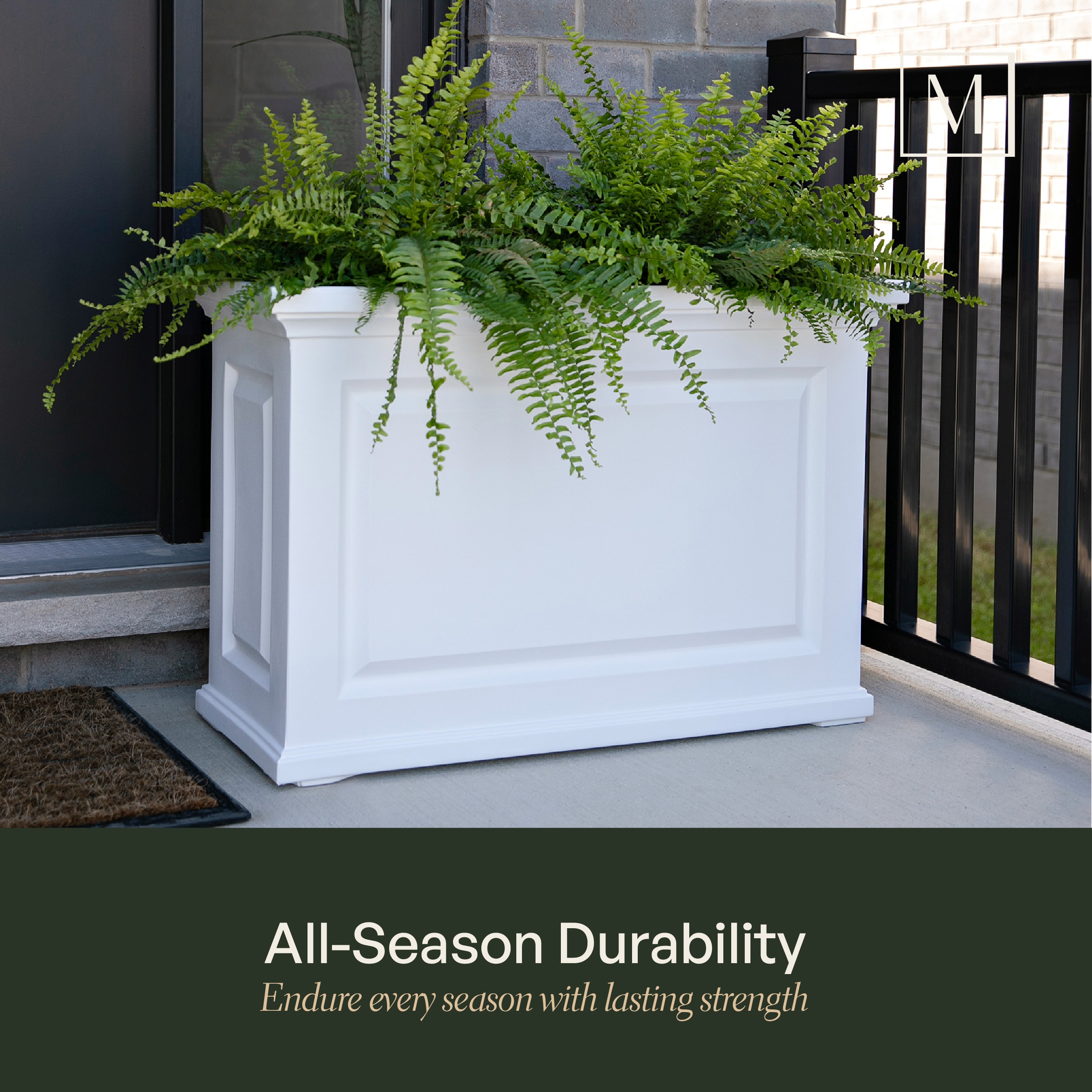 Mayne 4847-W Planter-Window-Box - View #4