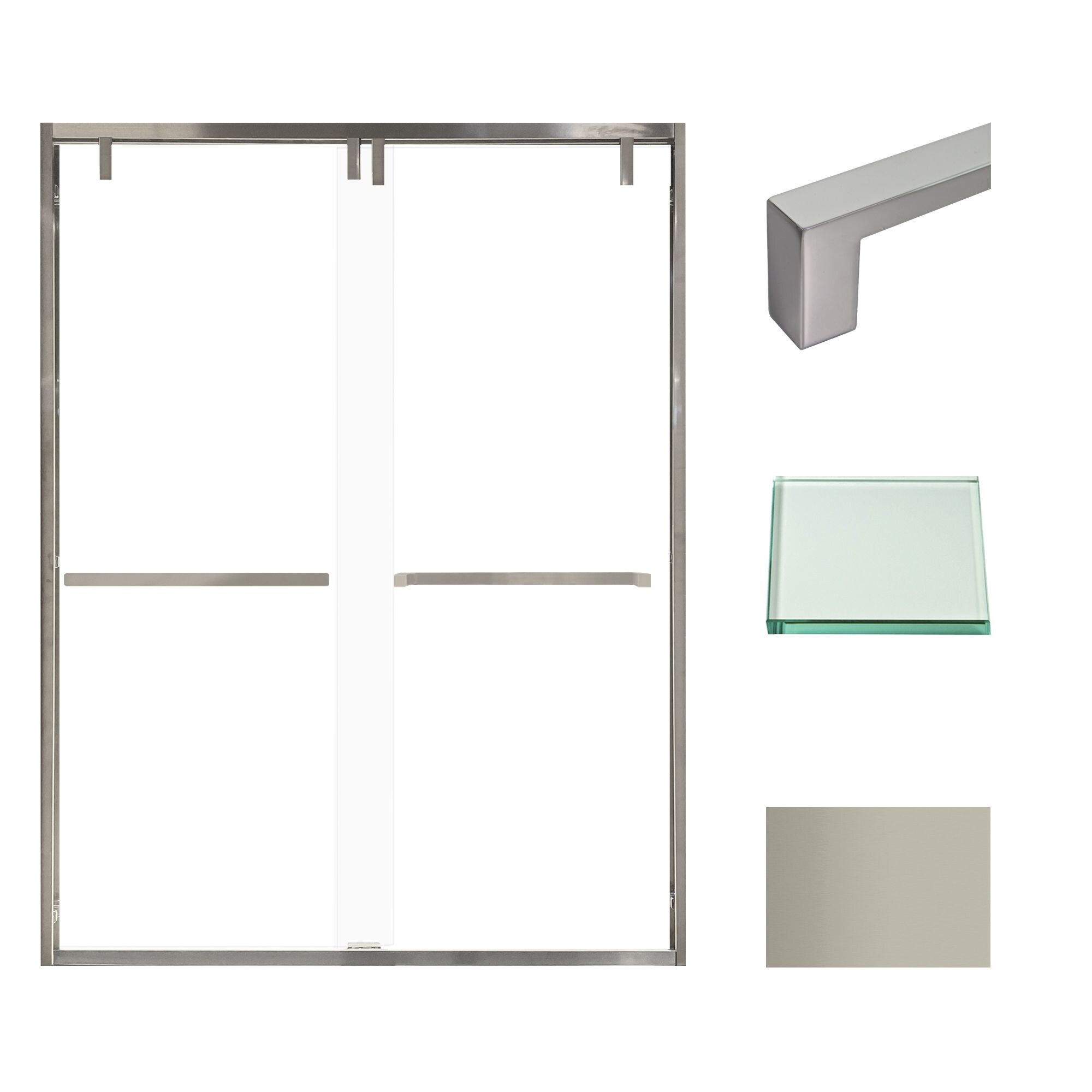 Transolid EBPT608010C-S-BN Shower-Doors - View #2