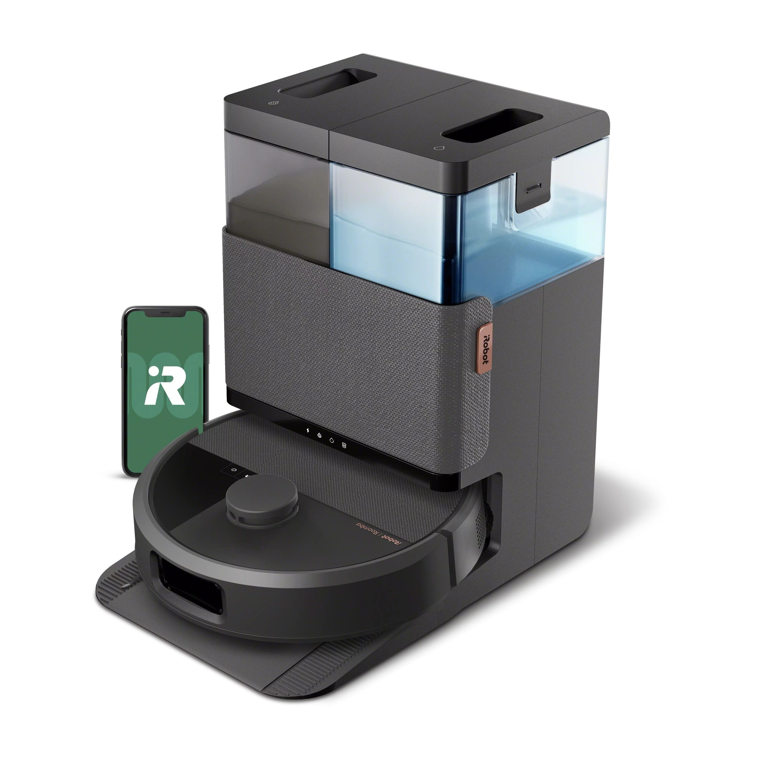 iRobot Roomba Plus 505 Combo Auto Charging Self Emptying Robotic Vacuum Cleaner and Mop #N185020
