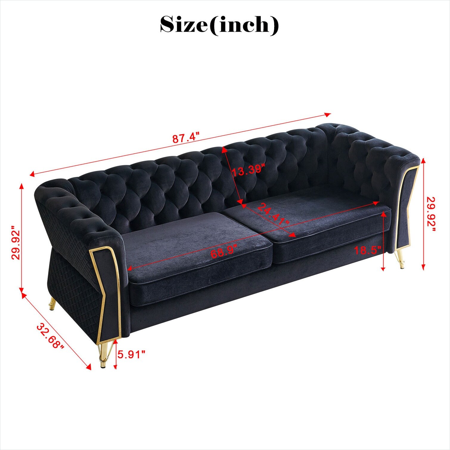 SunJet H2W6RT1KC11W Sofas-Loveseats - View #5