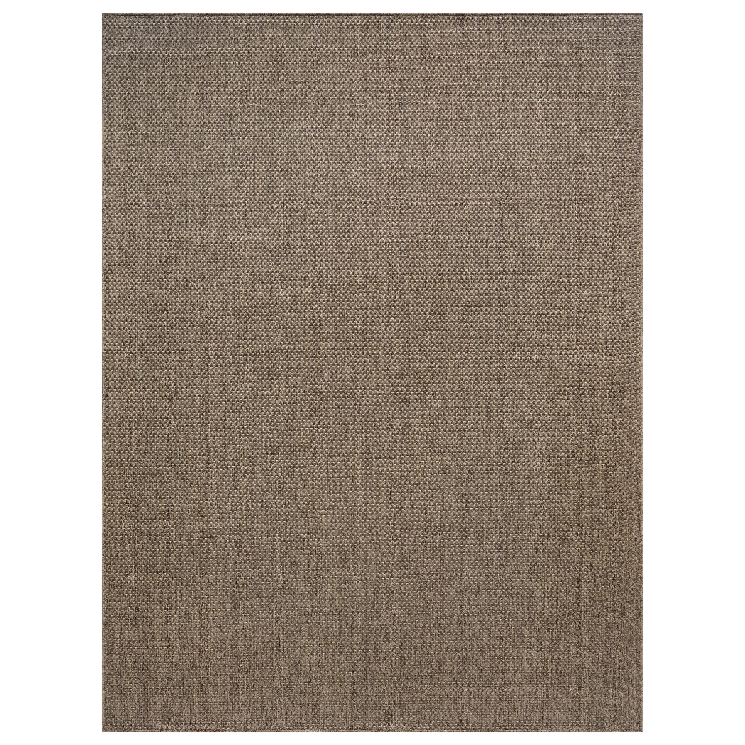Nourison 841491138885 Tulum 10' x 14' Brown Indoor/Outdoor Rug