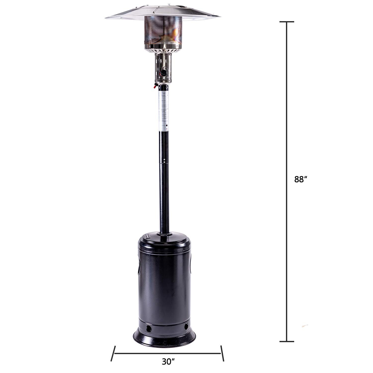 Siavonce XHPH-7-S Outdoor-Gas-Patio-Heaters - View #2