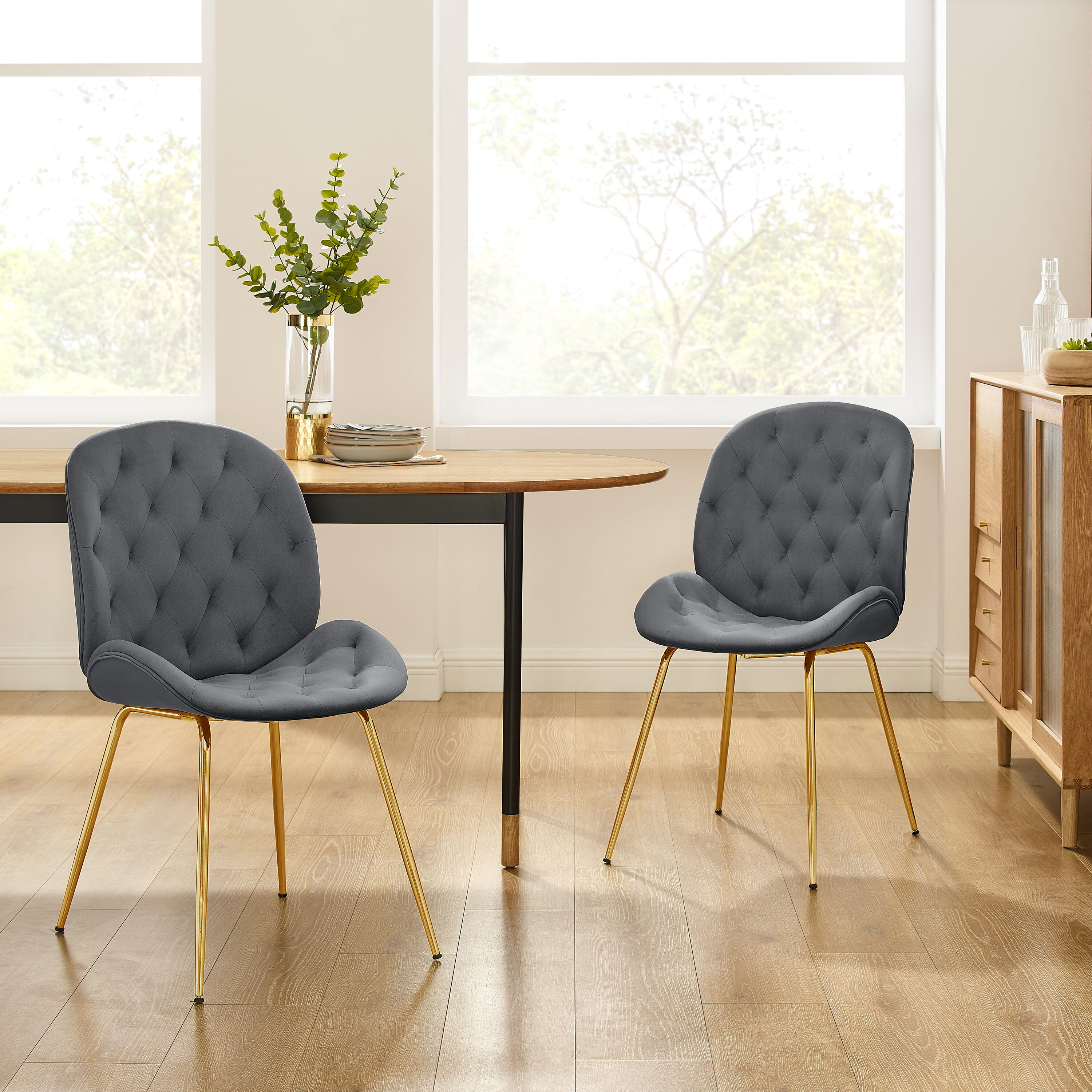 Art Leon CC070-1-GR-F Dining-Chairs - View #8