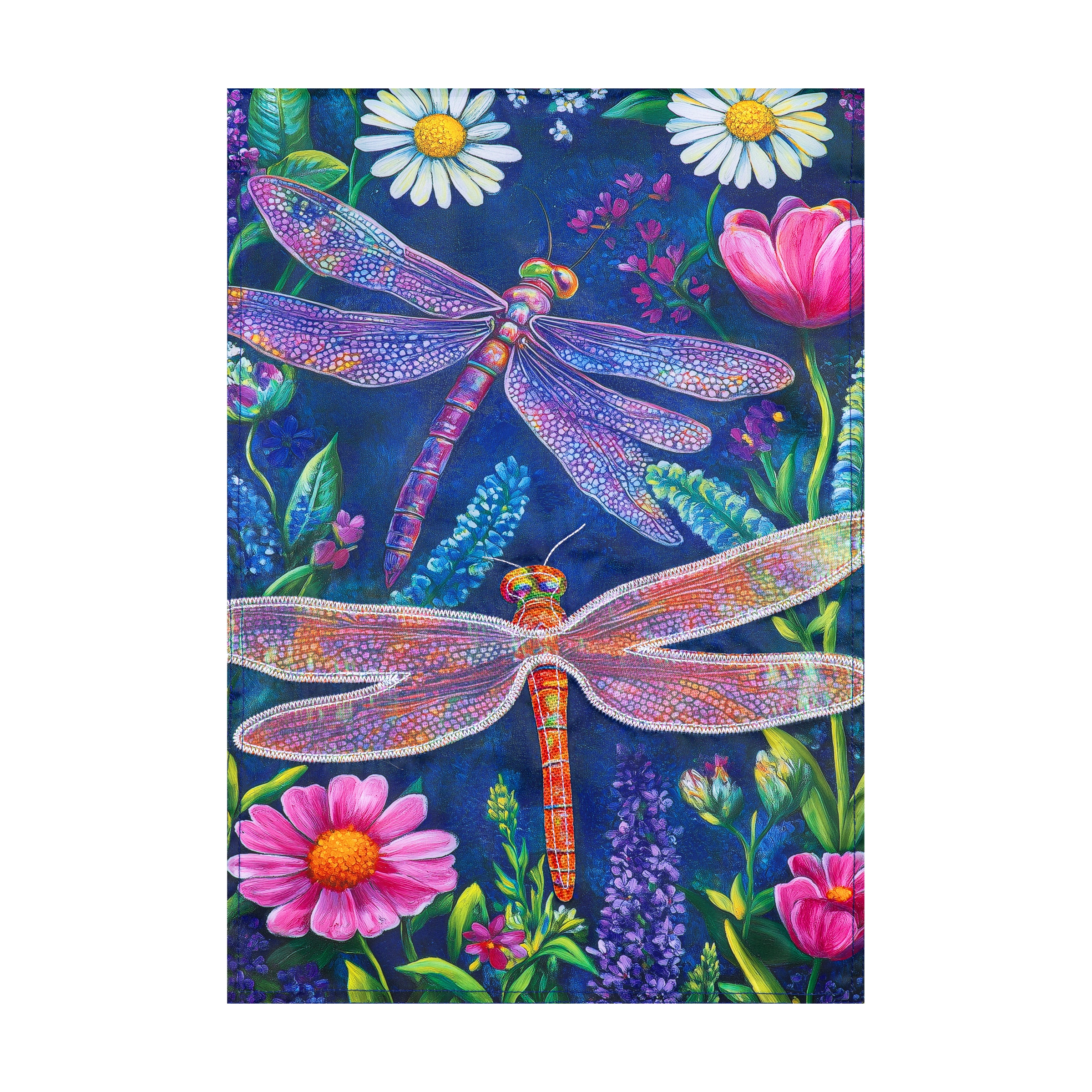 Style Selections 1-ft W x 1.5-ft H Spring Garden flag