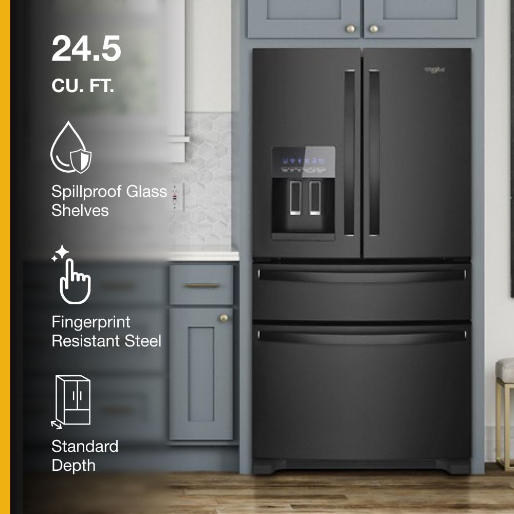 Whirlpool WRX735SDHB French-Door-Refrigerators - View #4