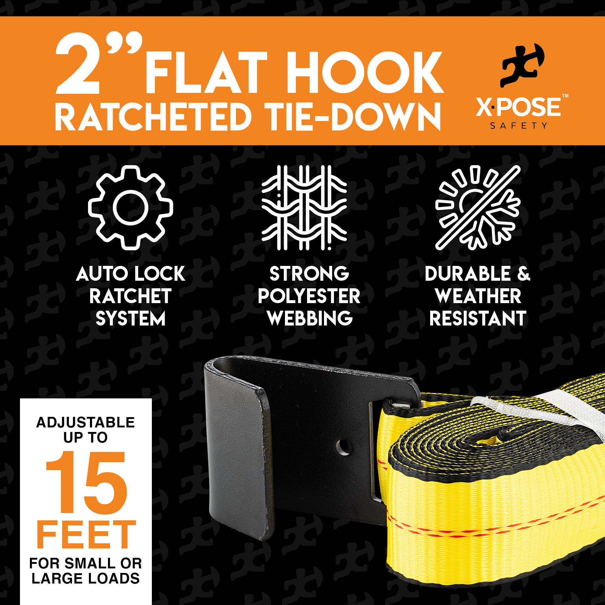 XPOSE SAFETY RTD215-FH-1-X-S ratchets - View #2