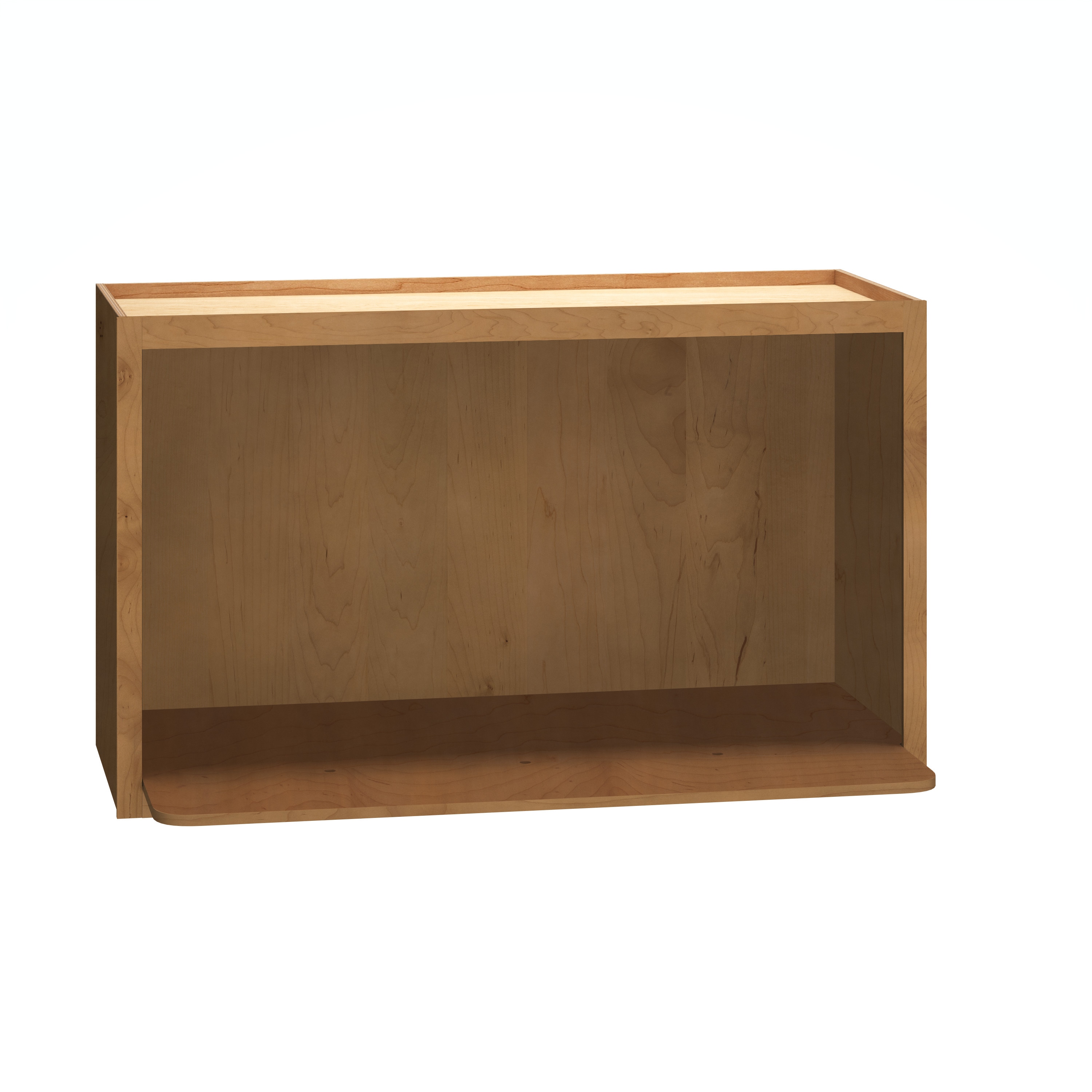 Diamond Express 62L-MW3018 Jamestown 30-in W x 18-in H x 12-in D Sahara Brown Microwave Wall Fully assembled Plywood Cabinet (Recessed Panel Shaker)