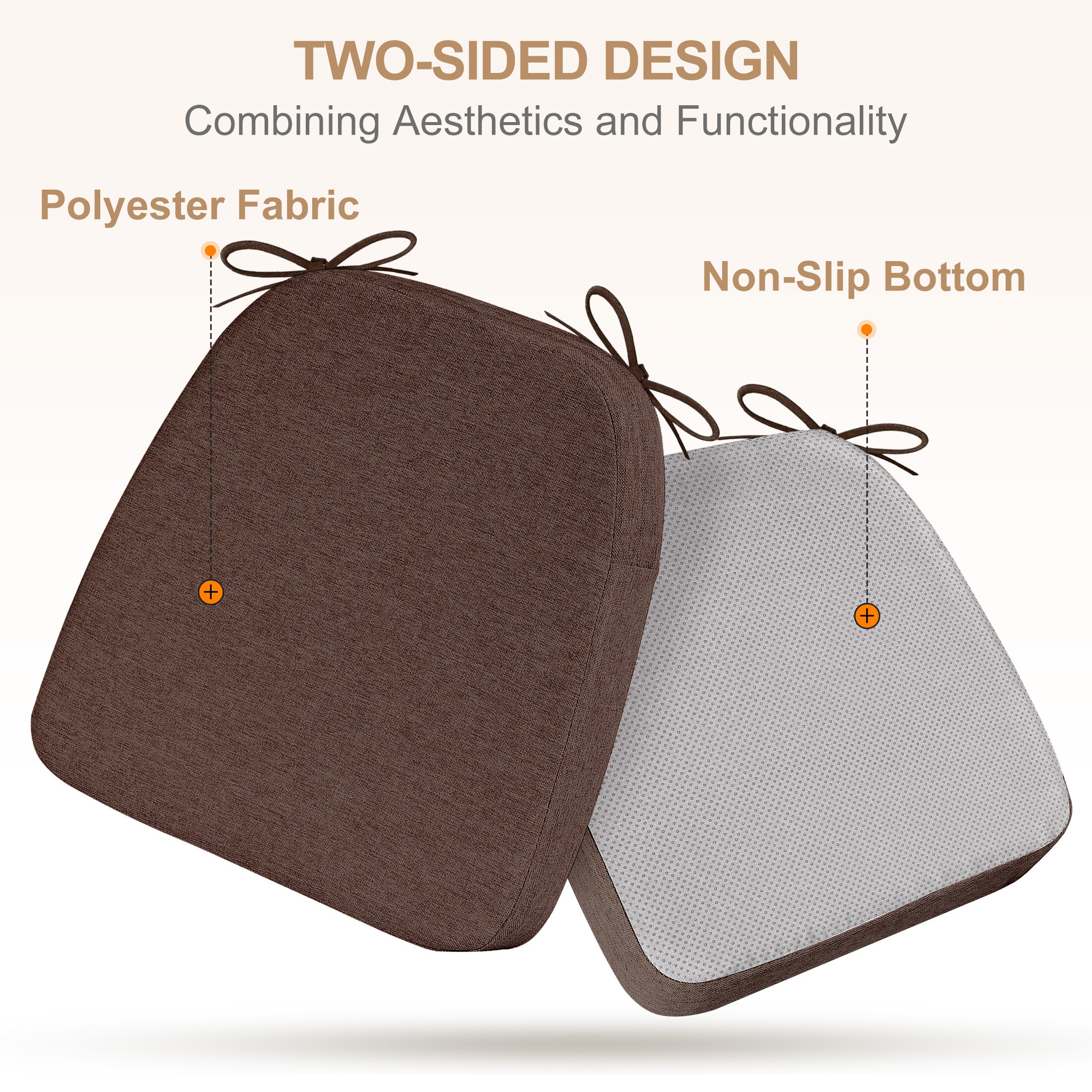 AAAAAcessories LS-DCCLH-ZONG-4P Indoor-Chair-Cushions - View #7