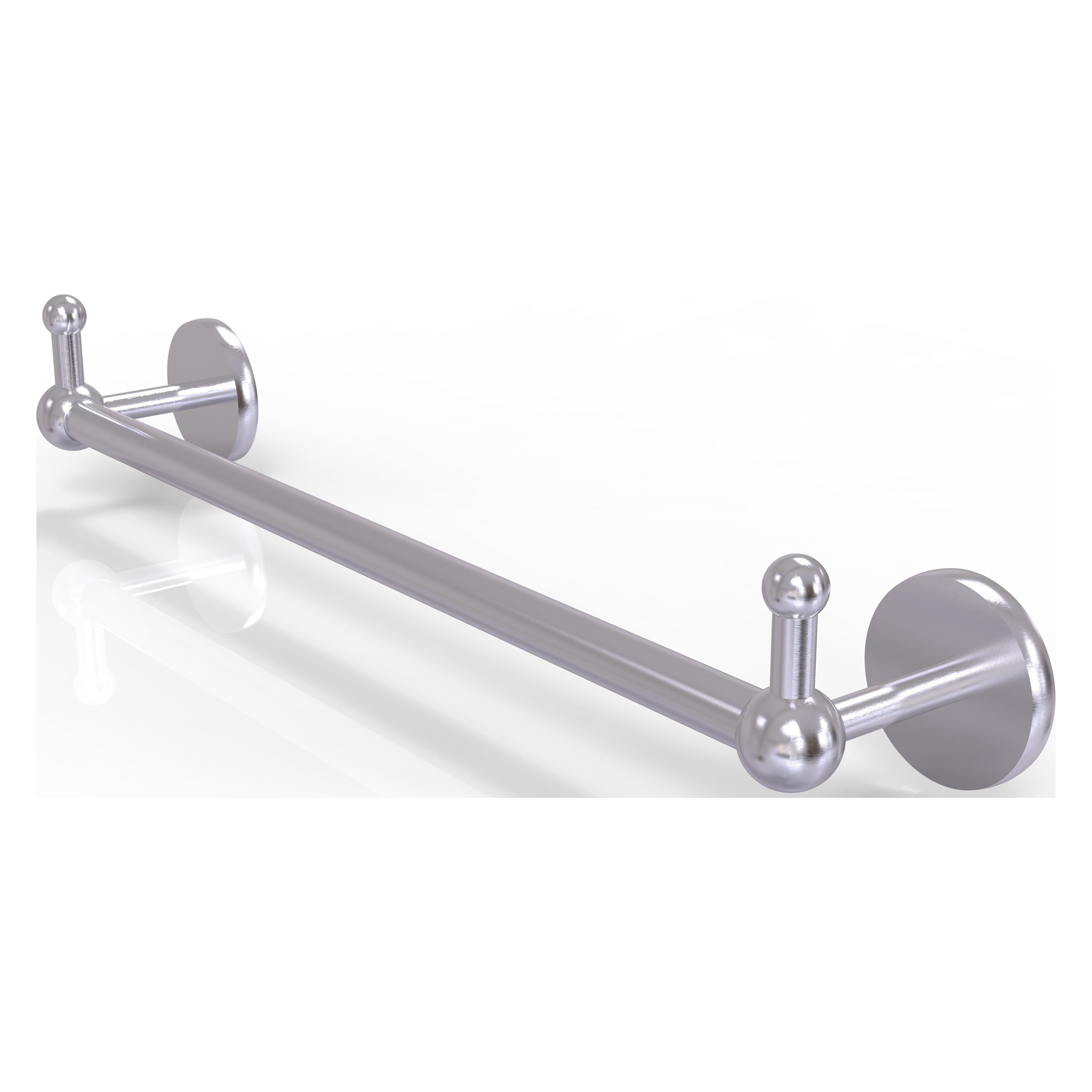 Allied Brass P1000-41-30-PEG-SCH Prestige Skyline 30-in Satin Chrome Wall mount Single Towel Bar