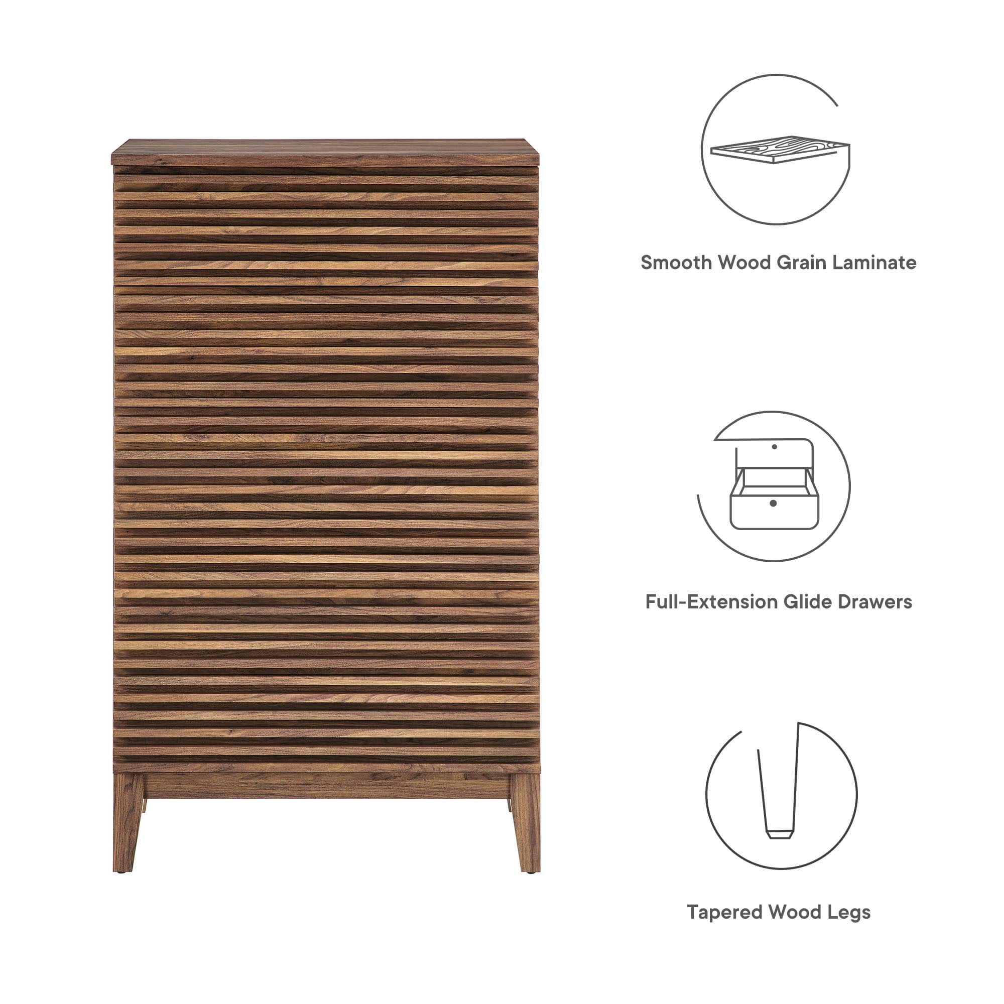 Modway MOD-7203-WAL dressers - View #2