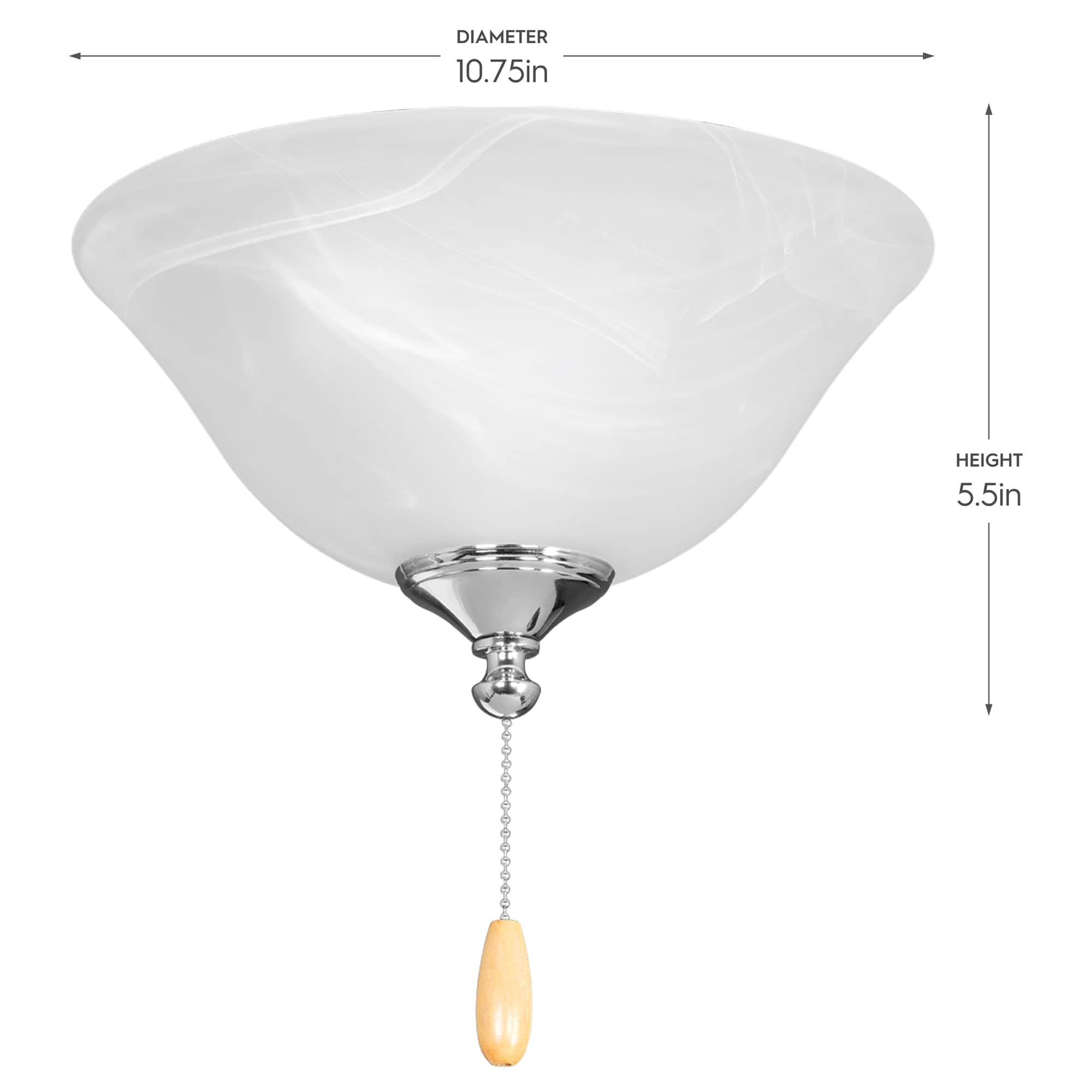 Progress Lighting P2612-01WB Ceiling-Fan-Blade-Arms - View #9