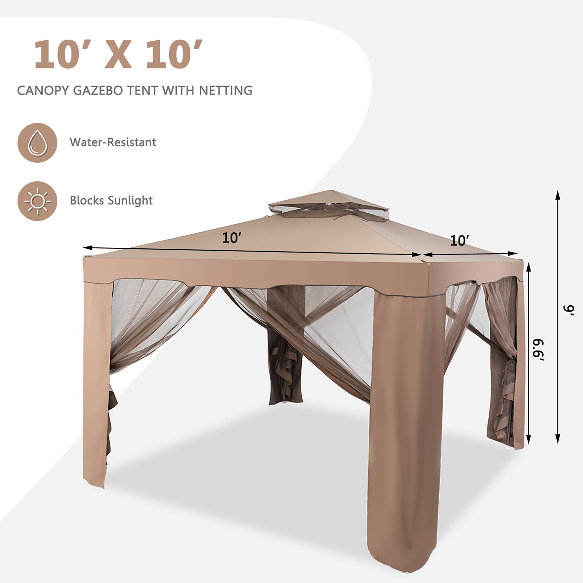 Costway JLRP00024 Canopies-Sl - View #2