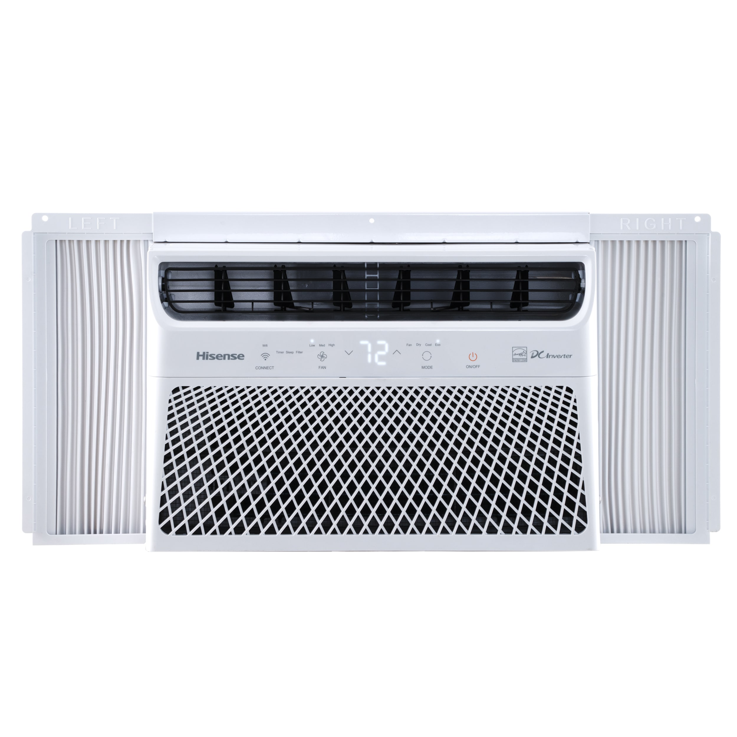 Hisense 350 Sq Ft Window Air Conditioner With Remote 115 Volt 8000 Btu Energy Star Wi Fi 1893