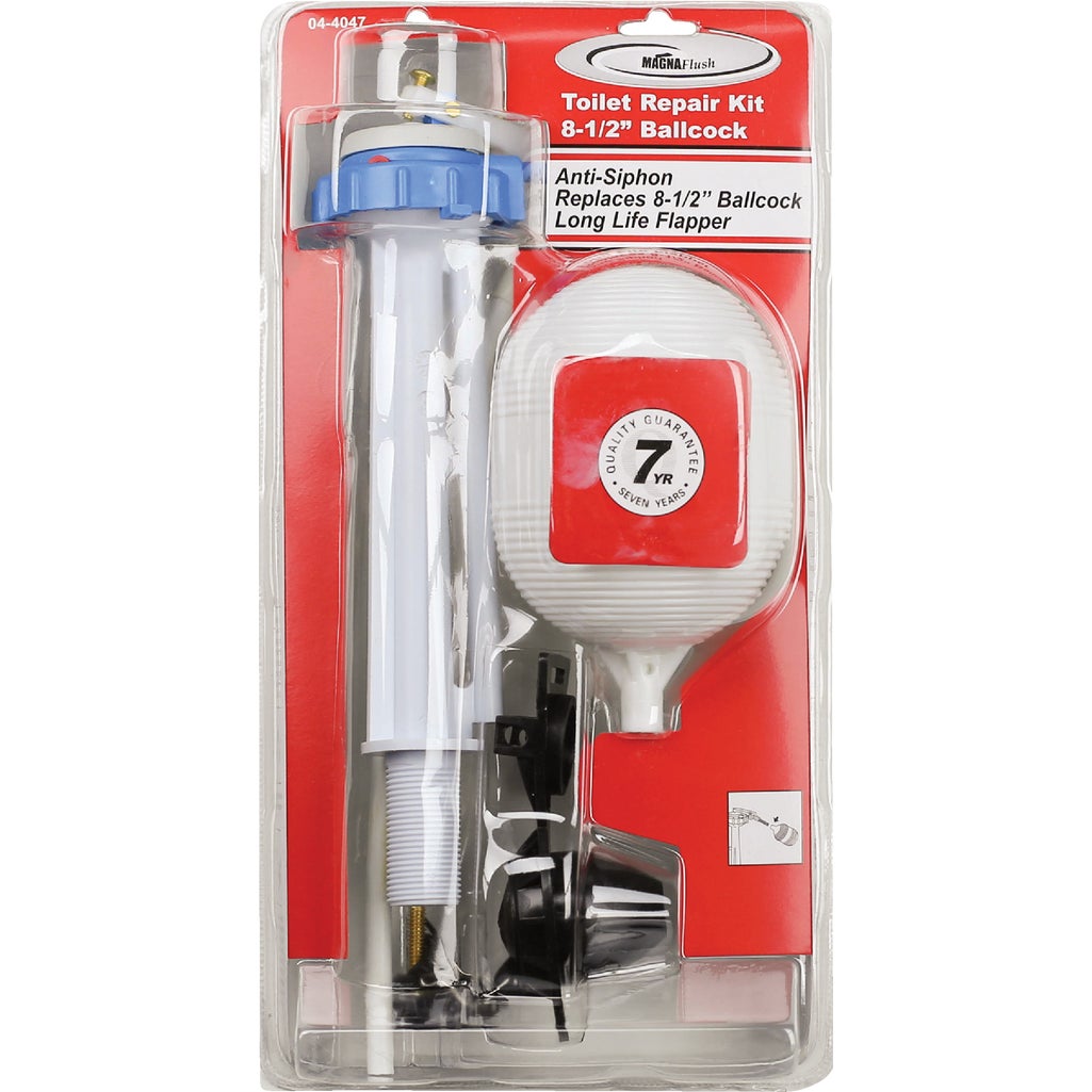 LASCO 04-4047 Toilet Ballcock with Anti-Syphon Plastic 8-1/2-Inch Fill ...