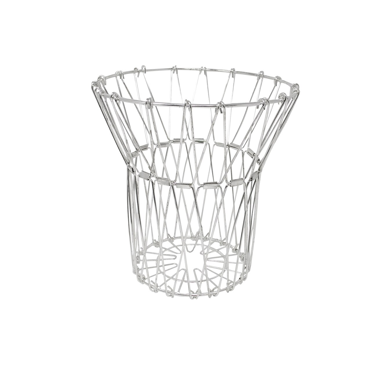 Trademark Innovations Black Iron Farmhouse Decorative Basket at Lowes.com