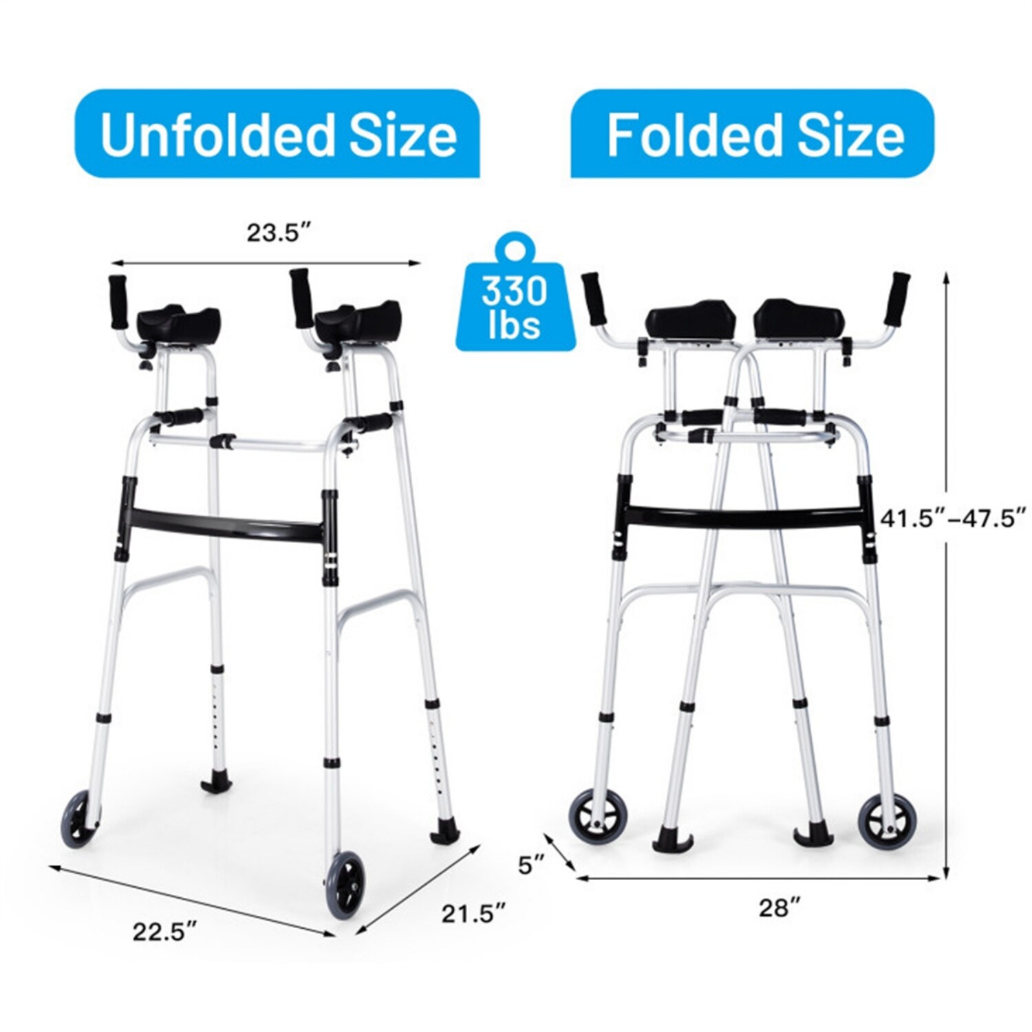 Meibamake 19311069-SYCFM001 Walkers-Wheelchairs-Rollators - View #9