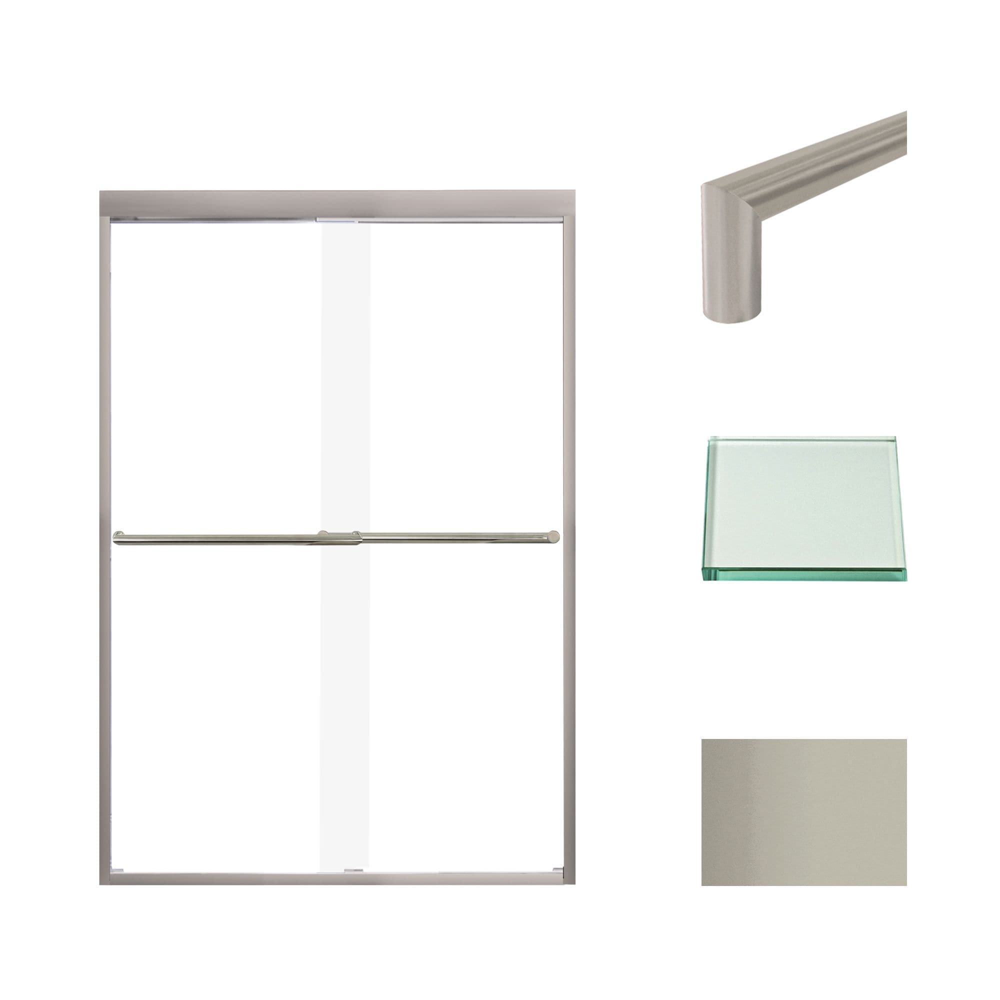 Transolid FBPT487008C-T-BN Shower-Doors - View #2