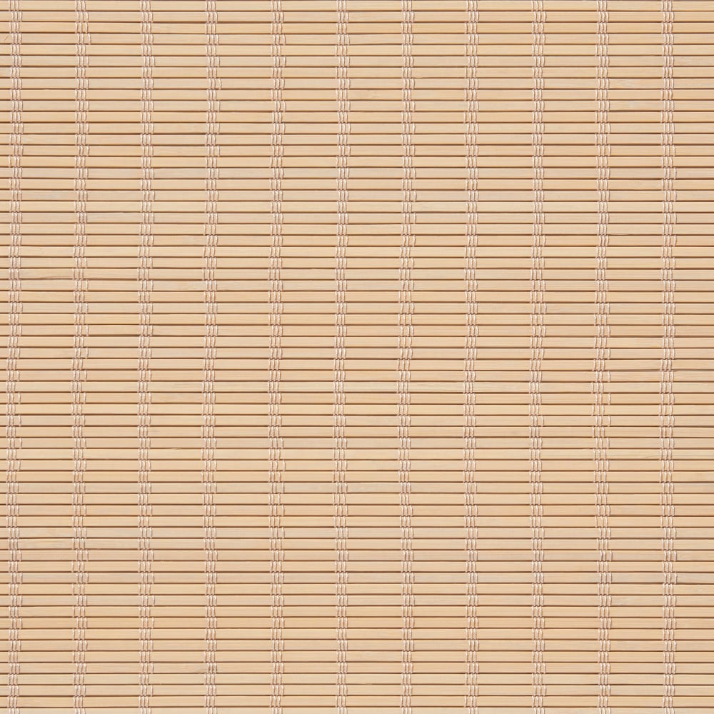 Bali 10B-37343 Seashell Soft Blush Semi-sheer Reed Roman shade swatch