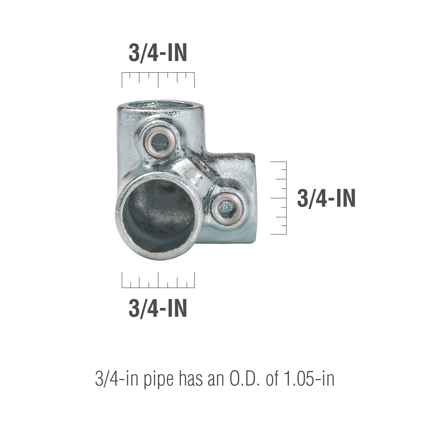 SteelTek 672-804HC Structural-Pipe-Fittings - View #3
