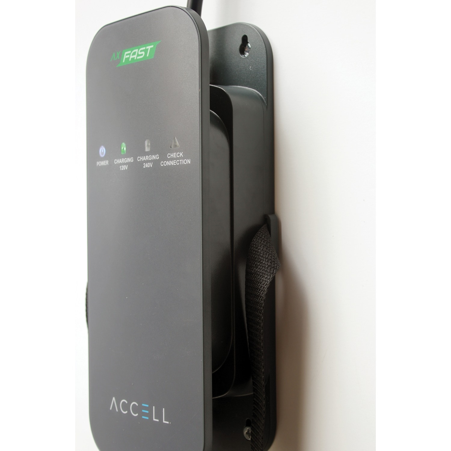 Accell AxFAST Level 1 and Level 2 120 Amps/ EV Electric Vehicle Charging  Station with 24.6-ft Cable in the Electric Car Chargers department at