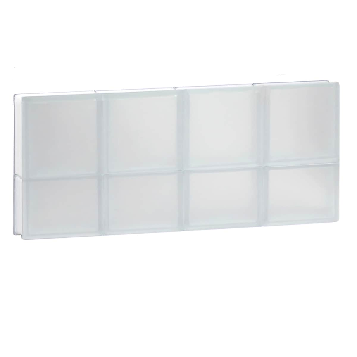 REDI2SET Frosted Glass 31-in x 13-1/2-in Frameless Replacement Glass ...