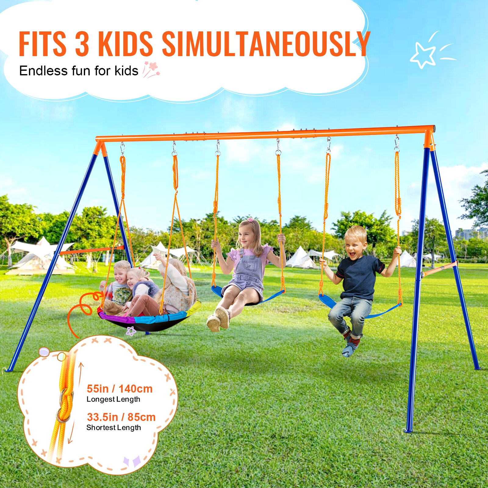 SVOPES SVOPESAXQQTZ307623V0 Playset-Swings - View #5