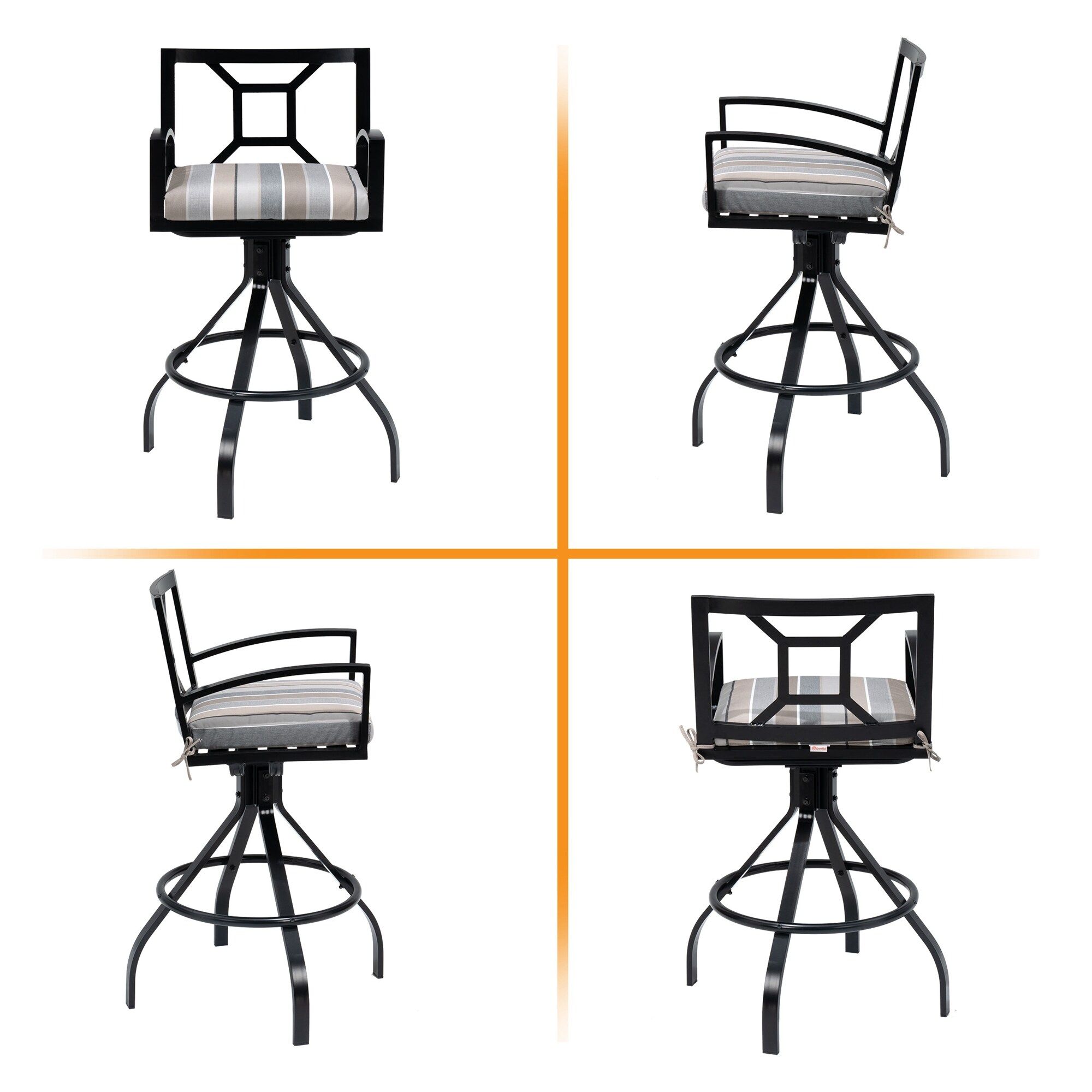 Crestlive Products CL-ST017CHA-2 stools - View #8