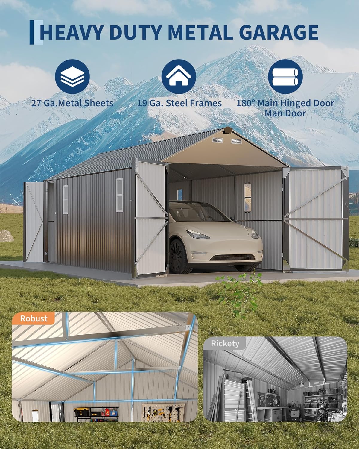 IdealHouse JOEY-EVHGIKRO04JW Carport-Covers - View #7