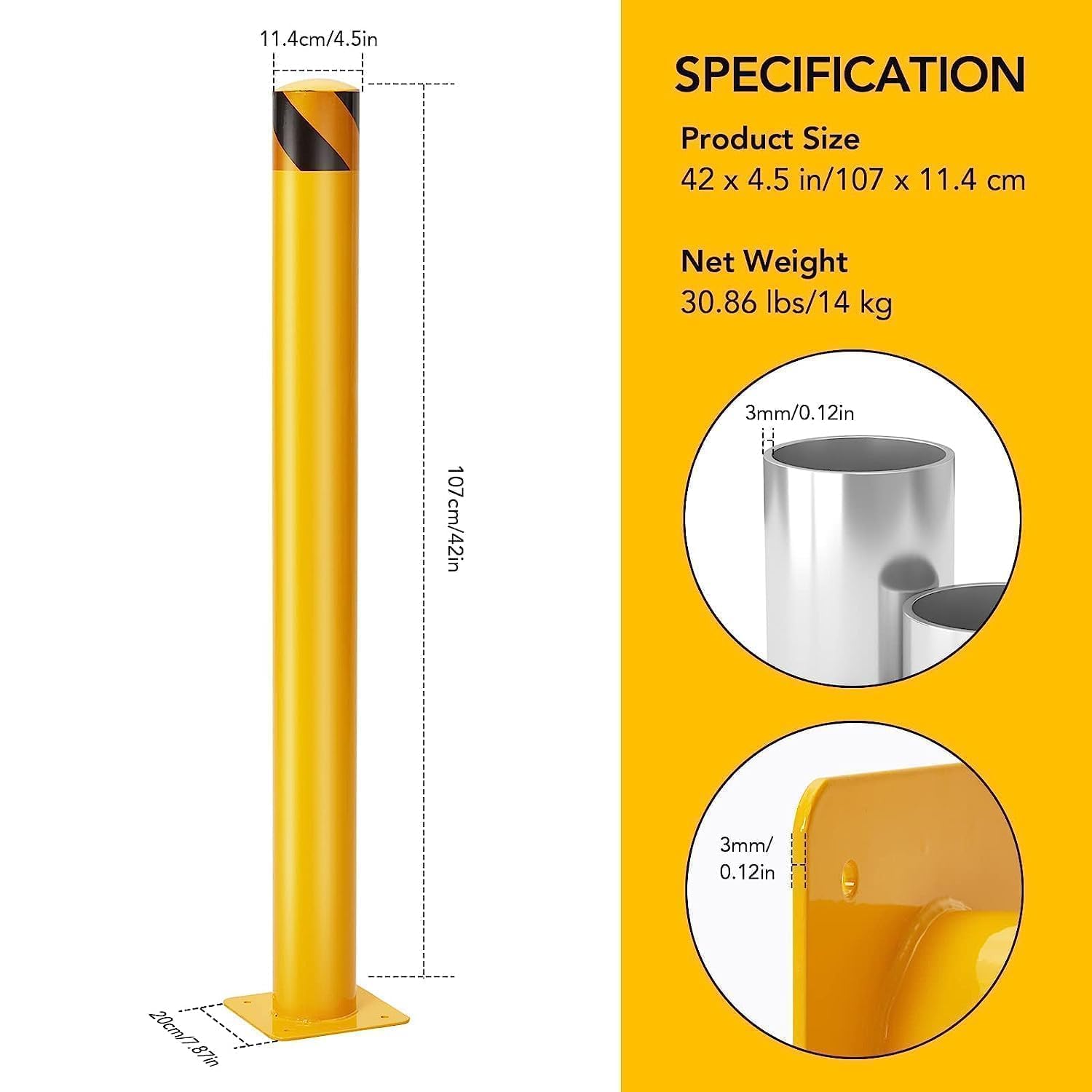 DEXSO Y-HR-LZAWI11XQ9 Commercial-Bollards - View #3