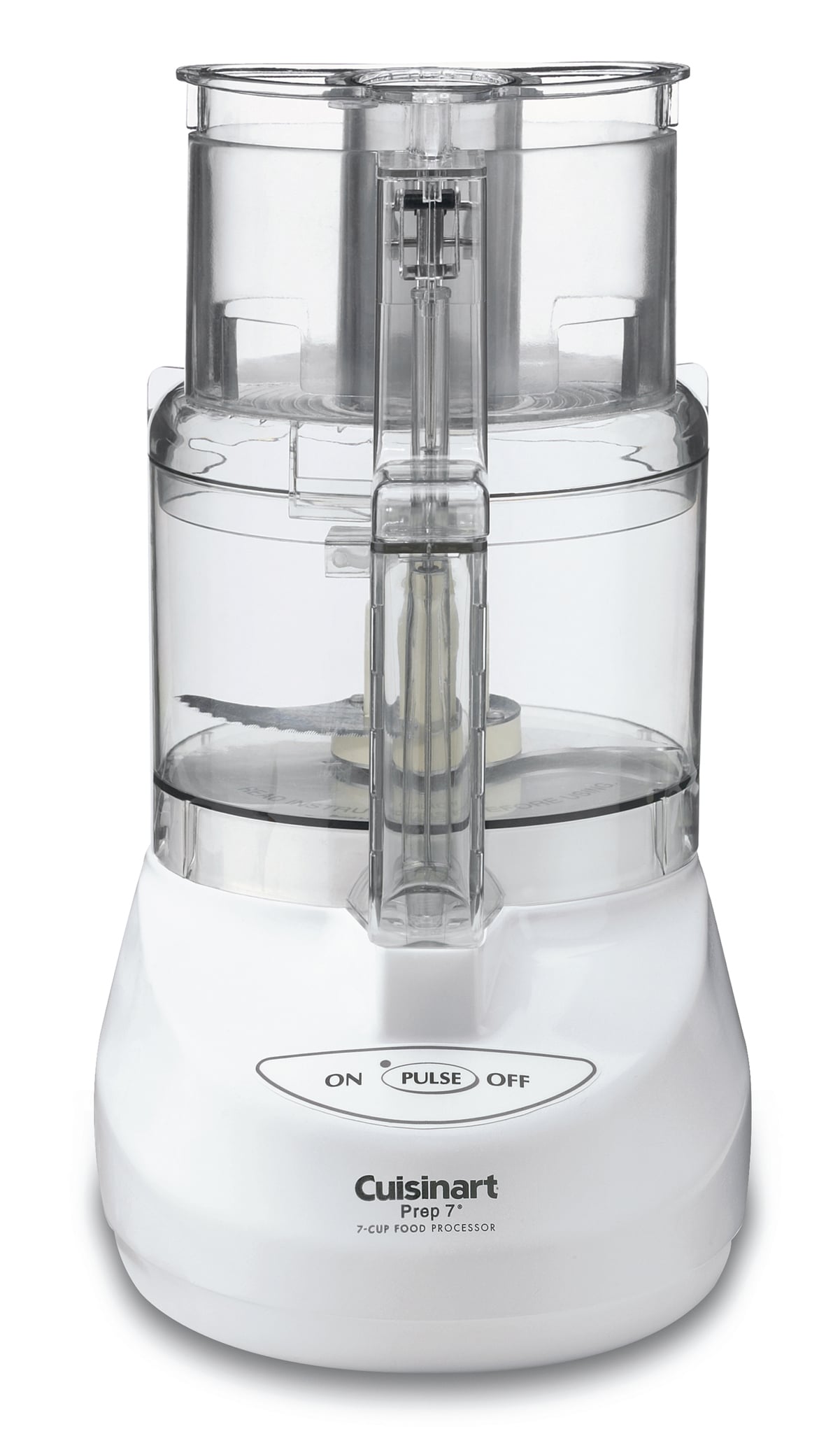 Cuisinart 7Cup 600Watt White 2Blade Food Processor in the Food