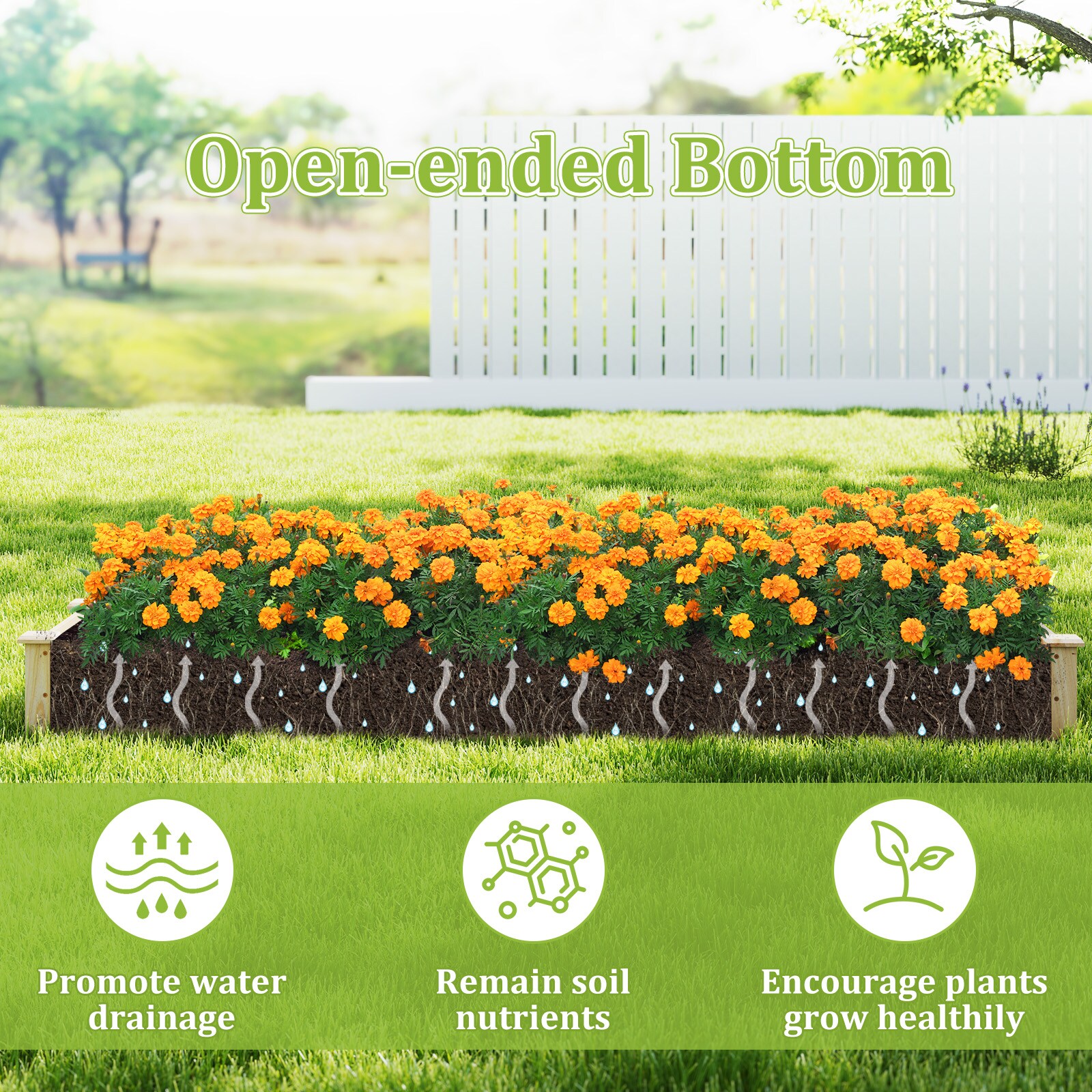 Poinic CWZT4287NA Raised-Garden-Beds - View #3