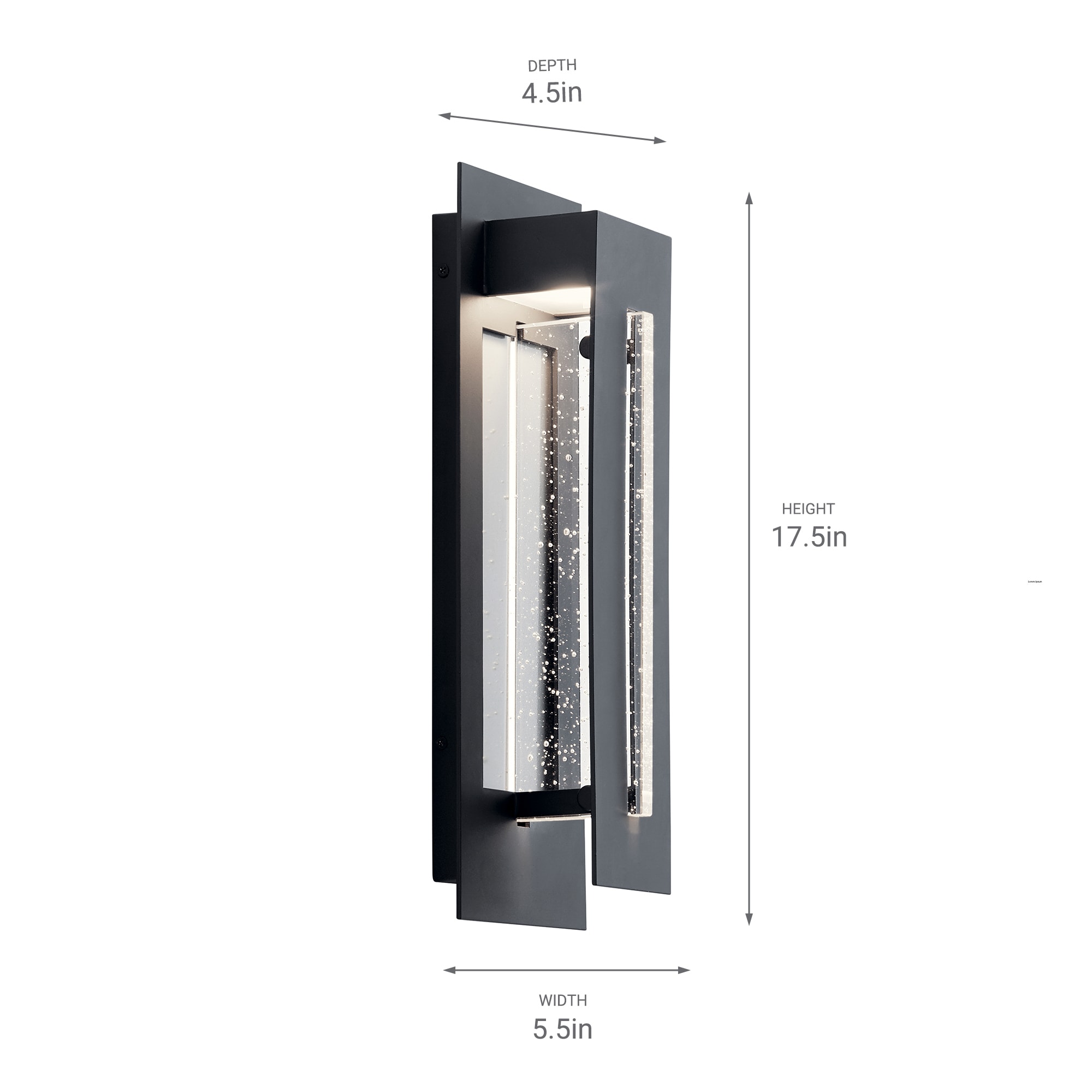 Kichler 49945BKTLED Outdoor-Wall-Lighting - View #5