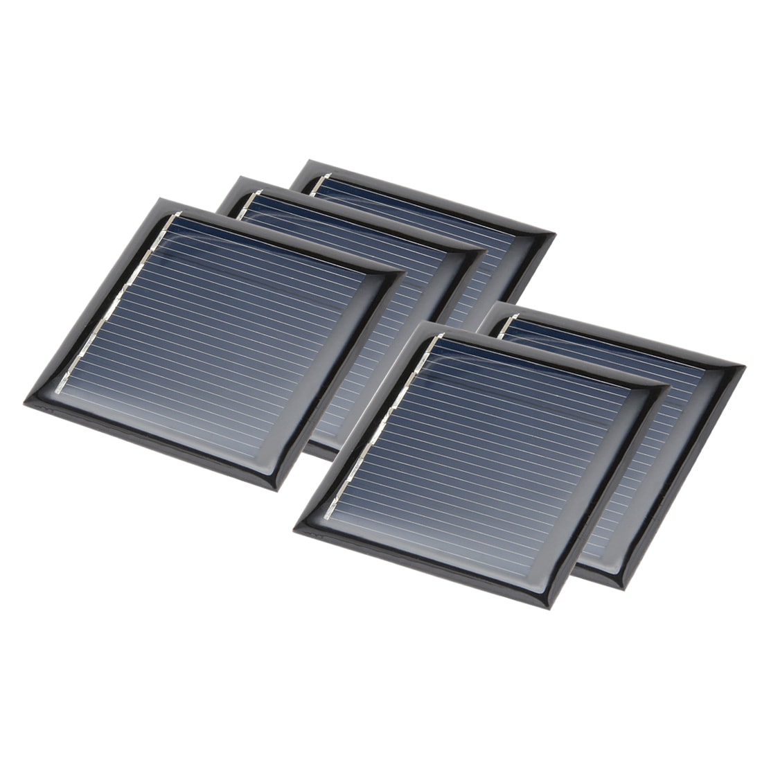 5pcs 2.5V 100mA Poly Mini Solar Cell Panel Module DIY for Light Toys Charger 50mm x 50mm