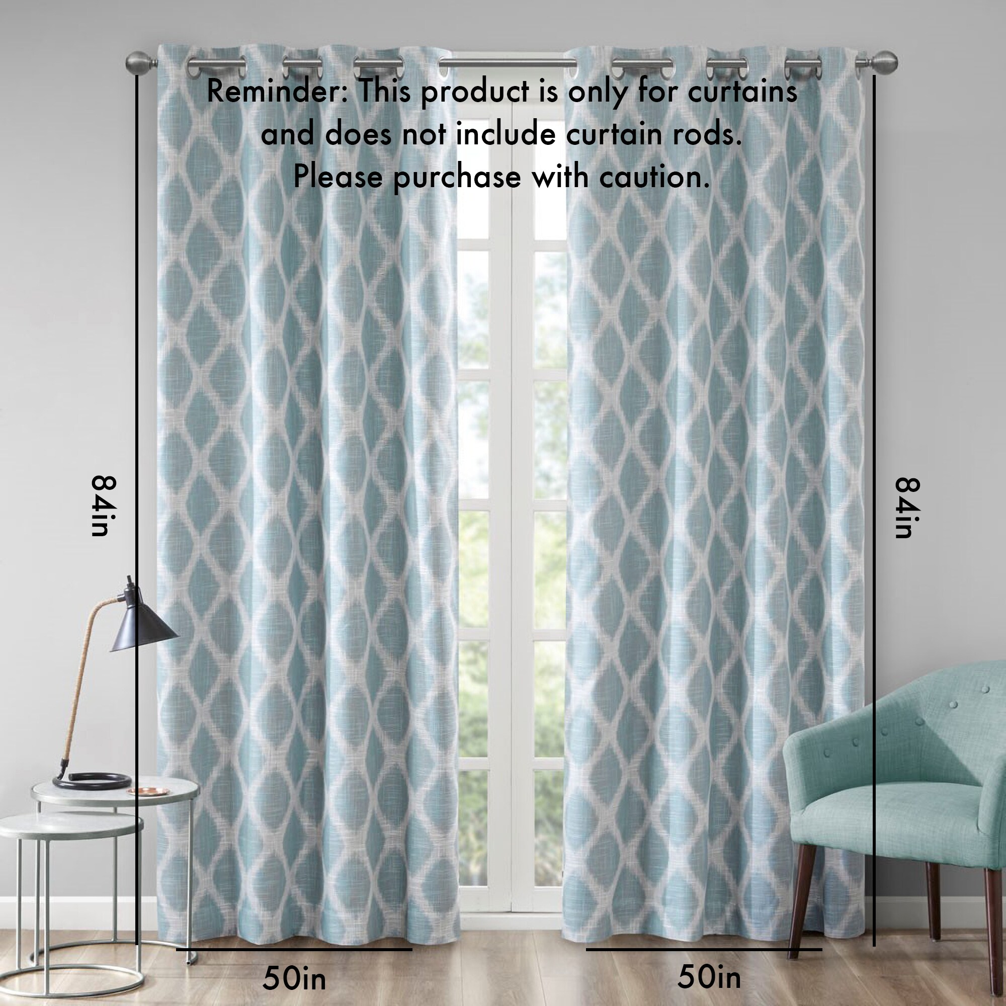 LUXEYARD DS-M-BAC02253 curtains - View #2