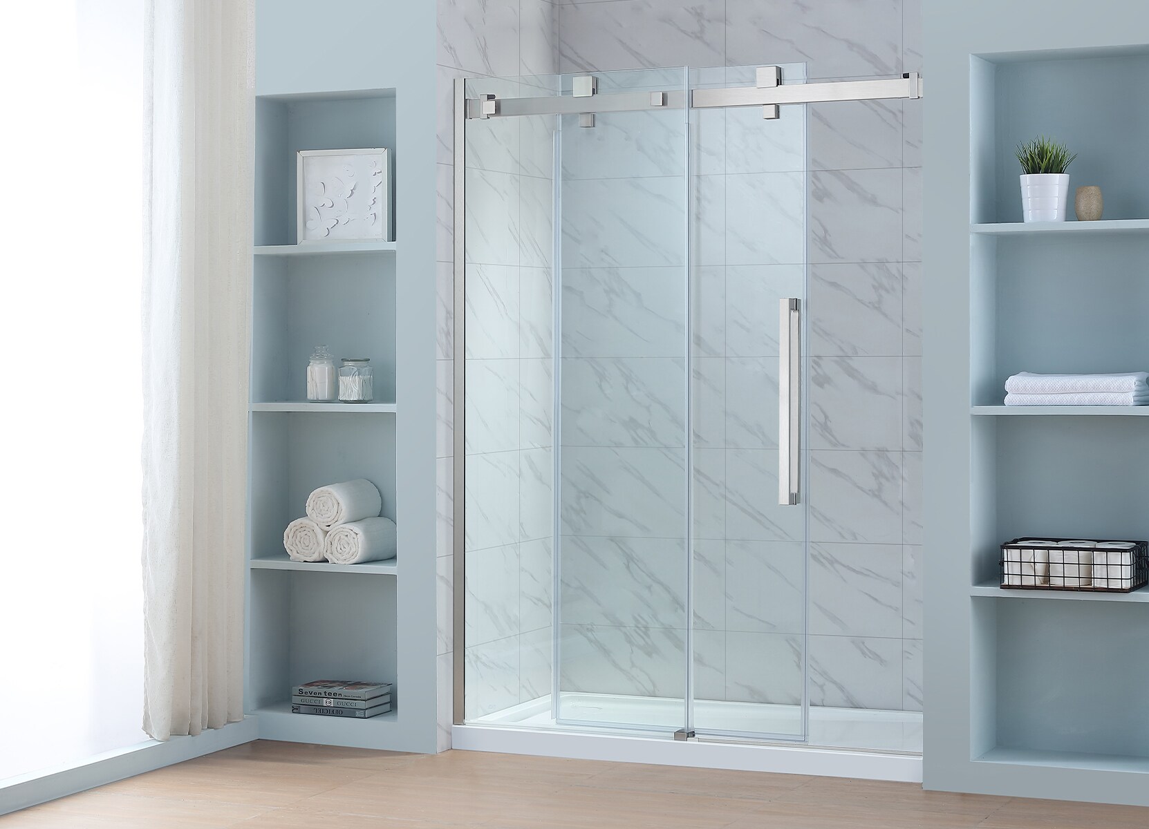 OVE Decors GLENDALE-60SNSD Shower-Doors - View #8
