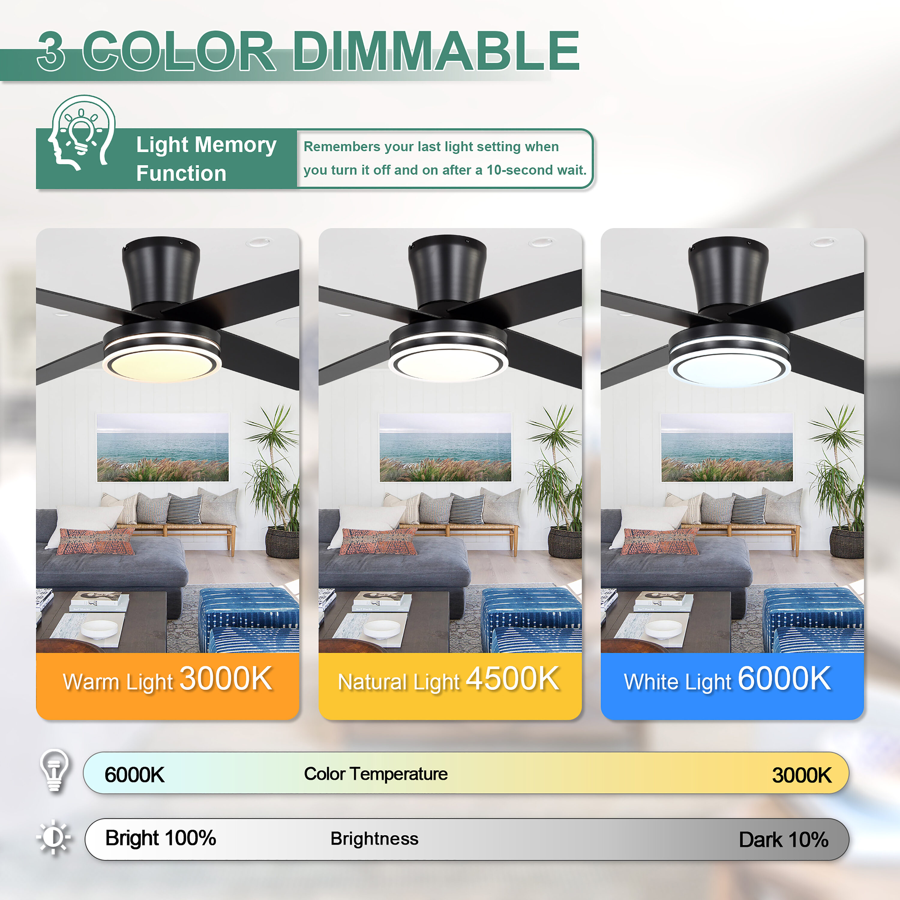 Cusp Barn CS44P01B Ceiling-Fans - View #2