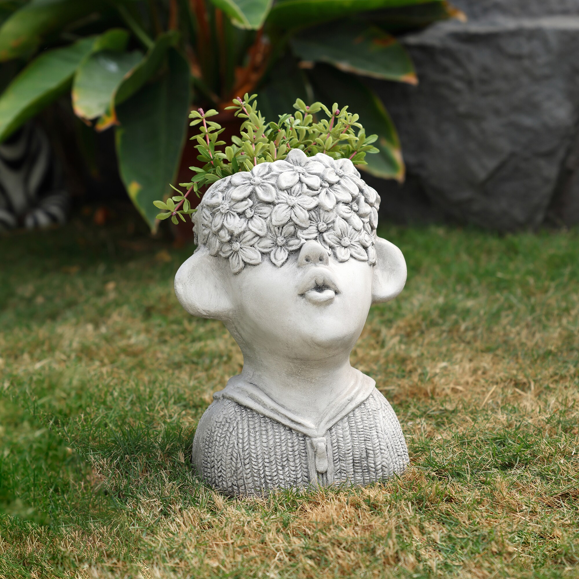 LuxenHome WHPL1554 Planter-Window-Box - View #2