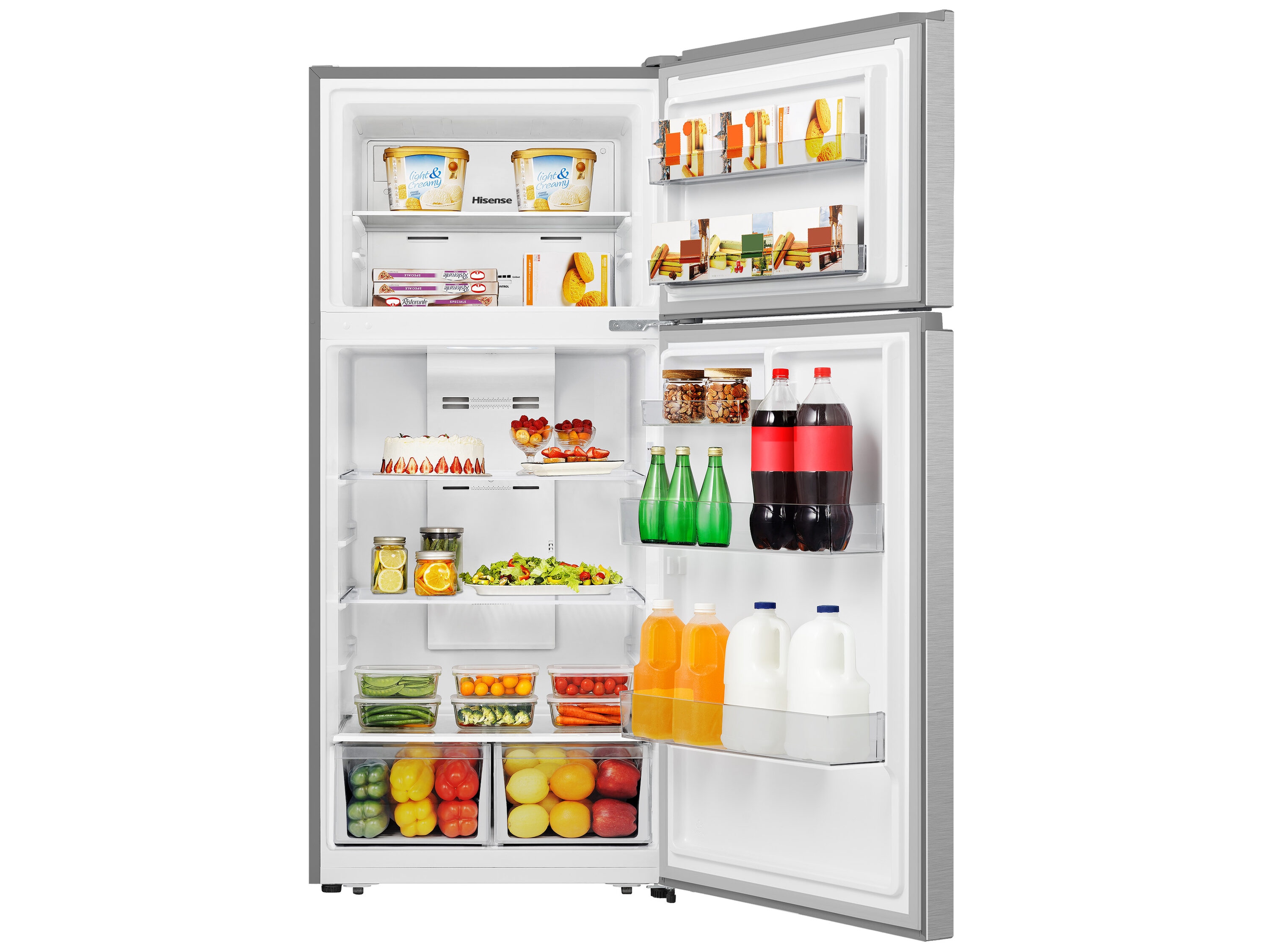 Hisense HRT180N6ASE Top-Freezer-Refrigerators - View #2