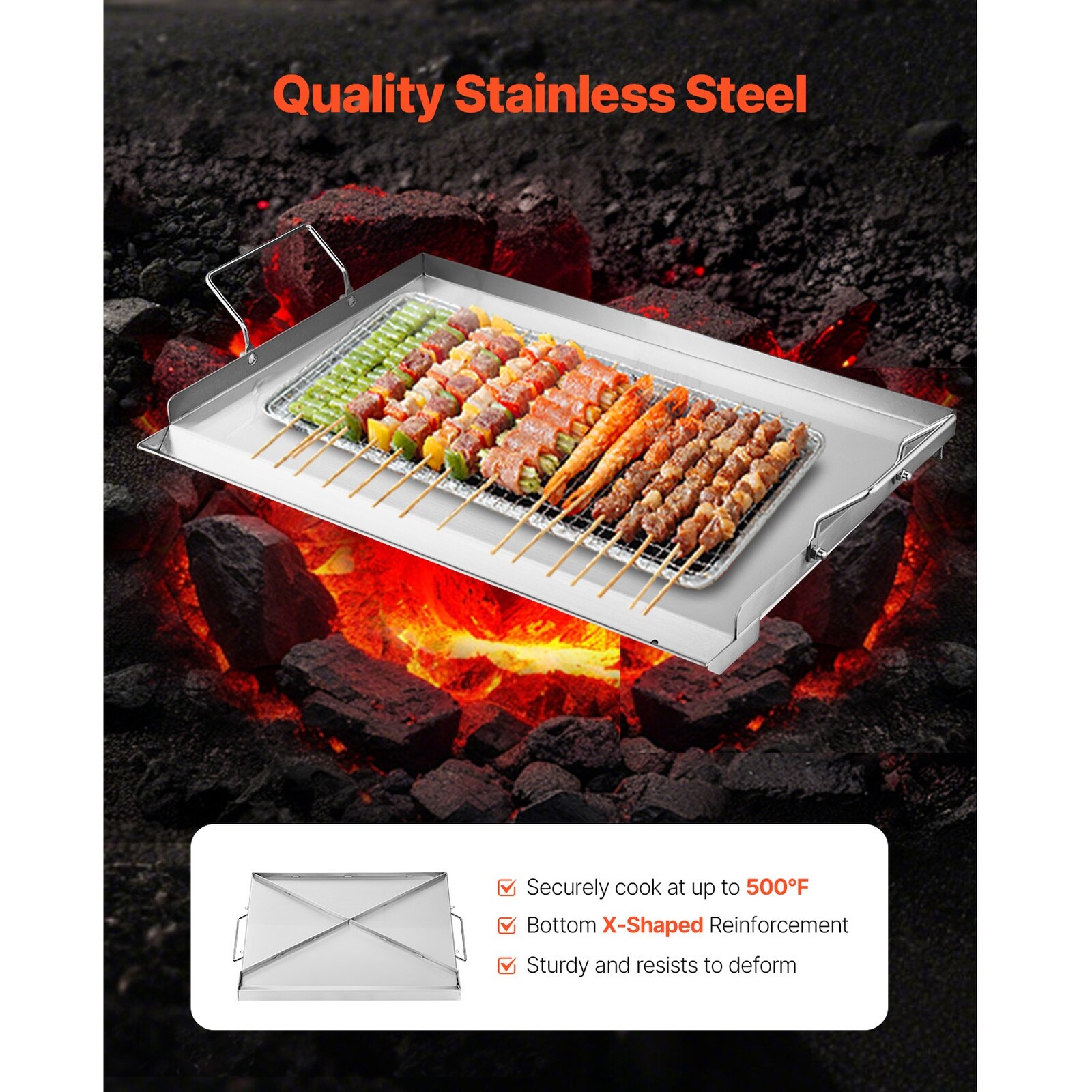 GIVIMO LW102GIVSS2321 Gas-Grill-Cookgrates-Warmracks - View #7