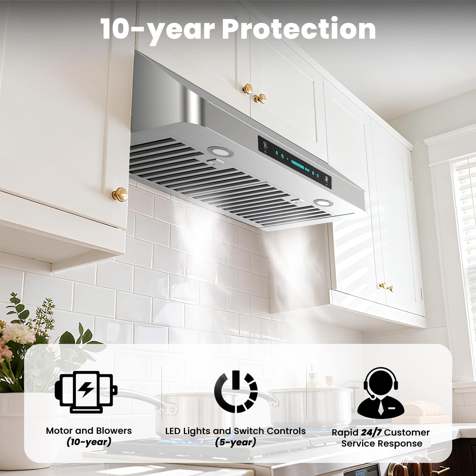 DIVAN DLC01-42-GC Undercabinet-Range-Hoods - View #10