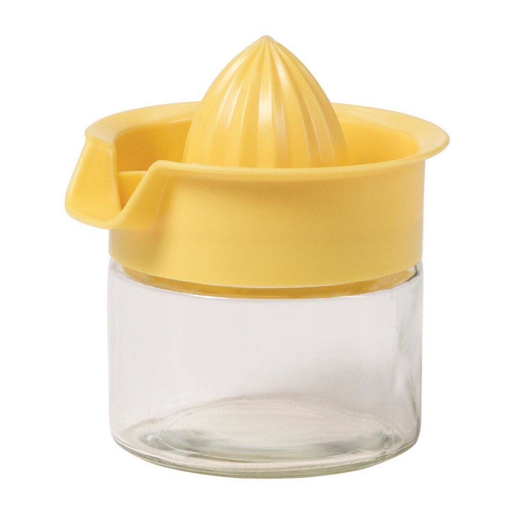 LIFETIME EJD66209--6-1 Clear/Yellow Glass/Plastic Manual Juice Press 12 oz 6 pks