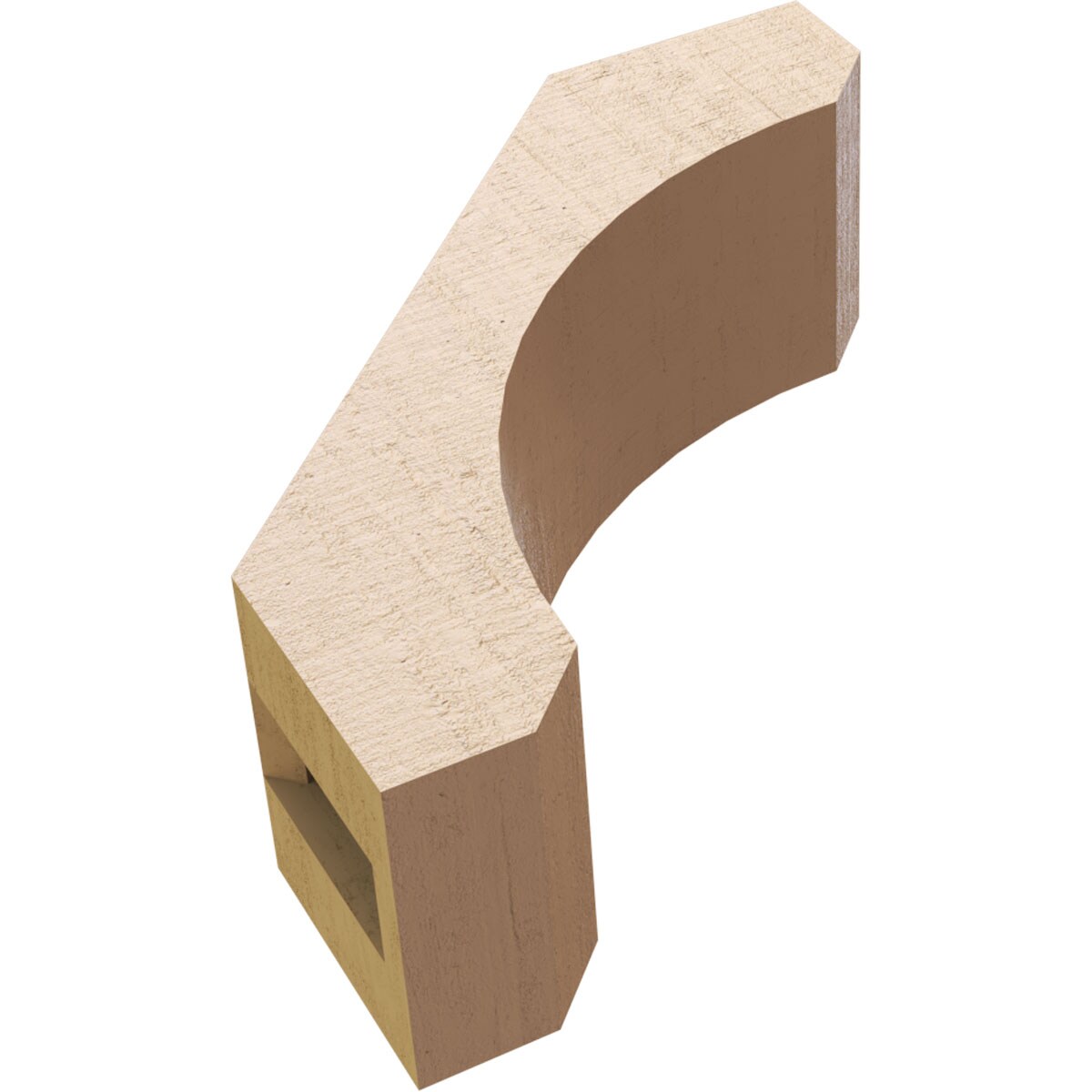 Ekena Millwork BRCUR03X08X08LECRCPR braces - View #7