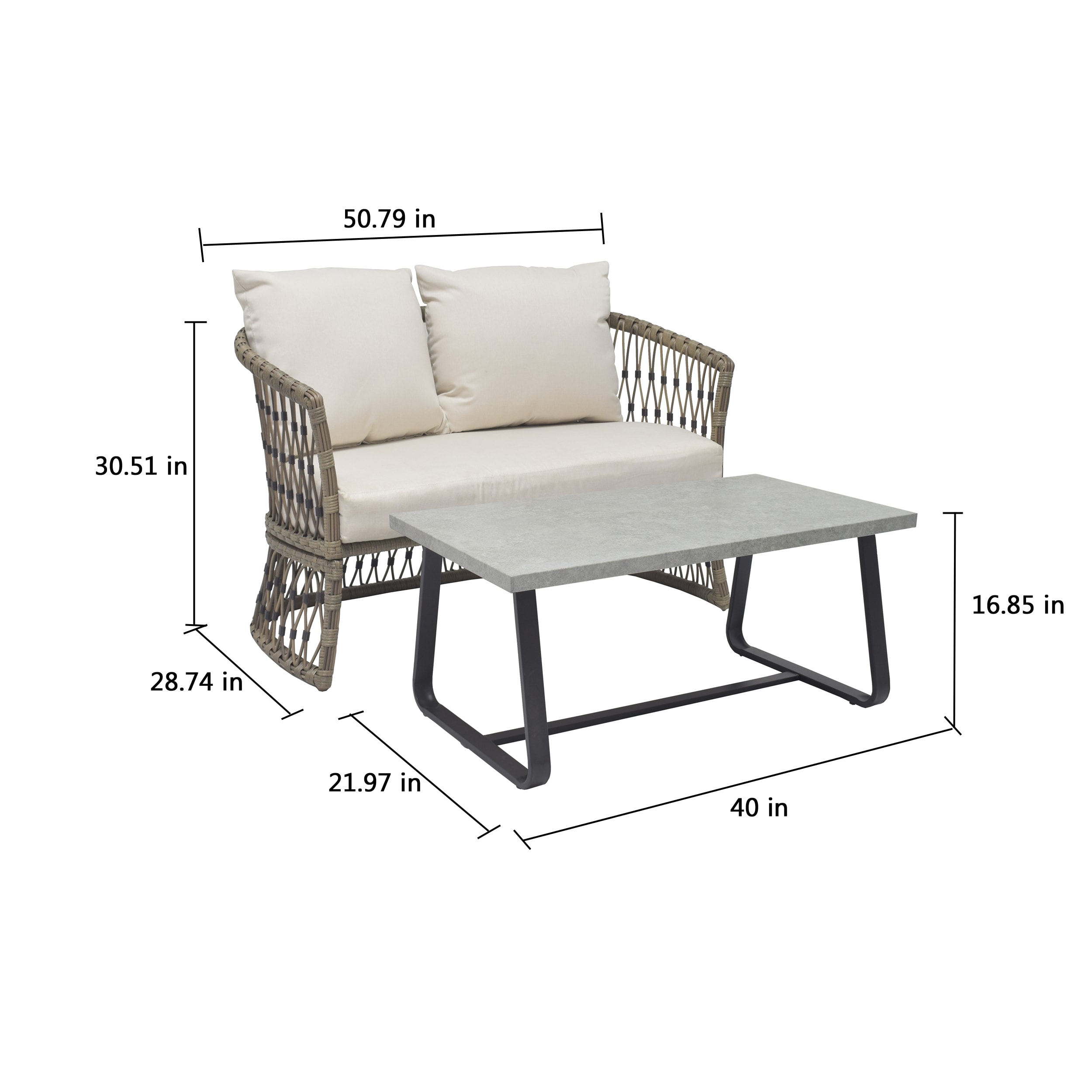 Style Selections LG-20345-LT Patio-Conversation-Sets - View #19
