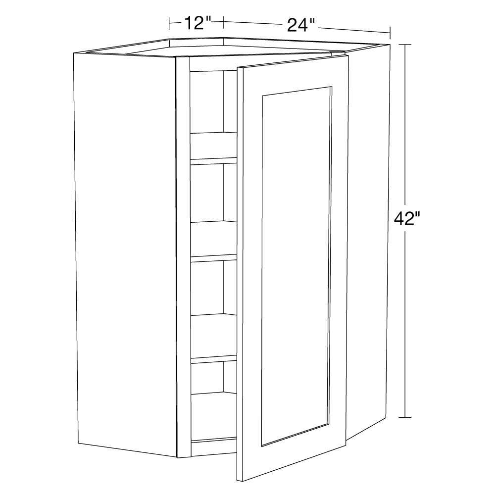 Luxxe Cabinetry WA2442L-TPG Cabinets-Kitchen - View #5