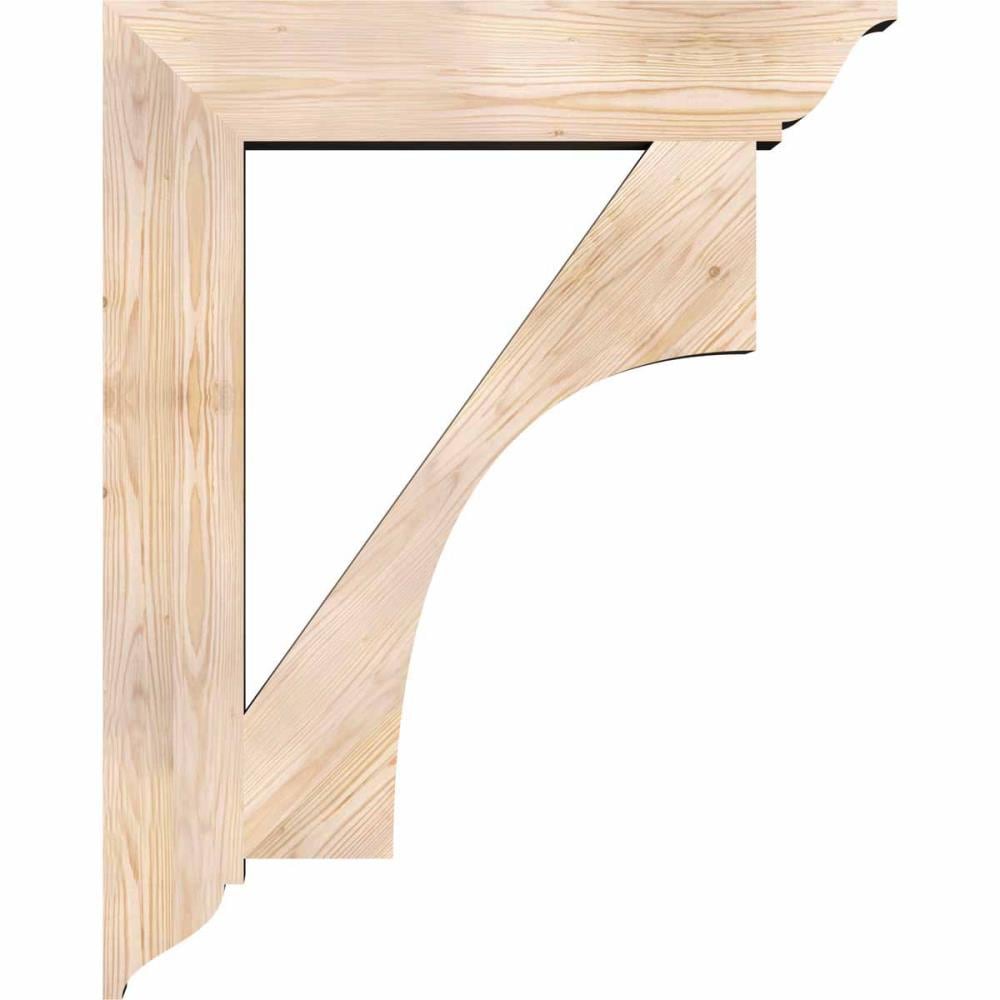 Ekena Millwork BKT06X32X40WTL01SDF Exterior-Brackets-Braces - View #3