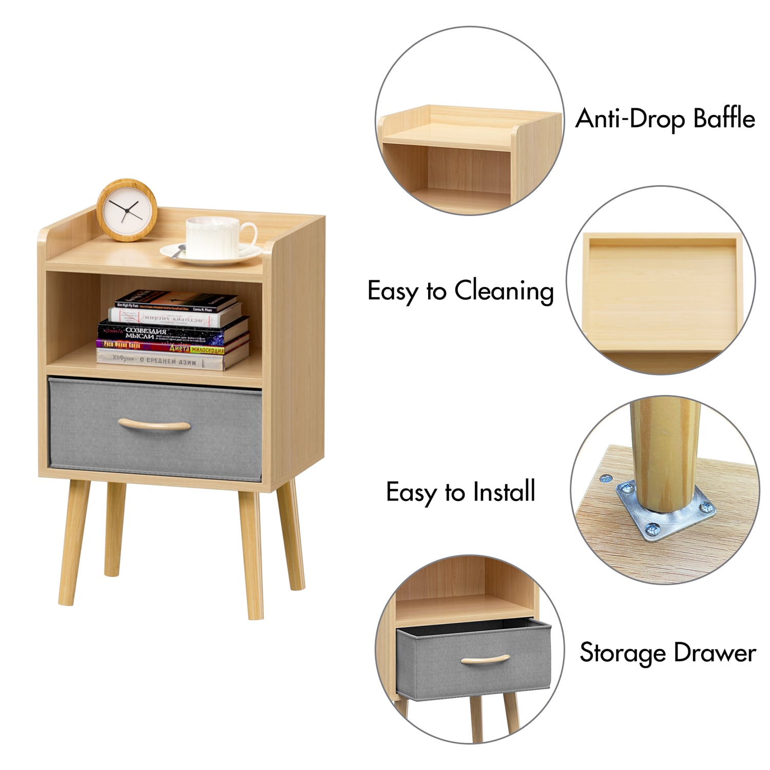 Bybafun YA4400029 End-Tables - View #4