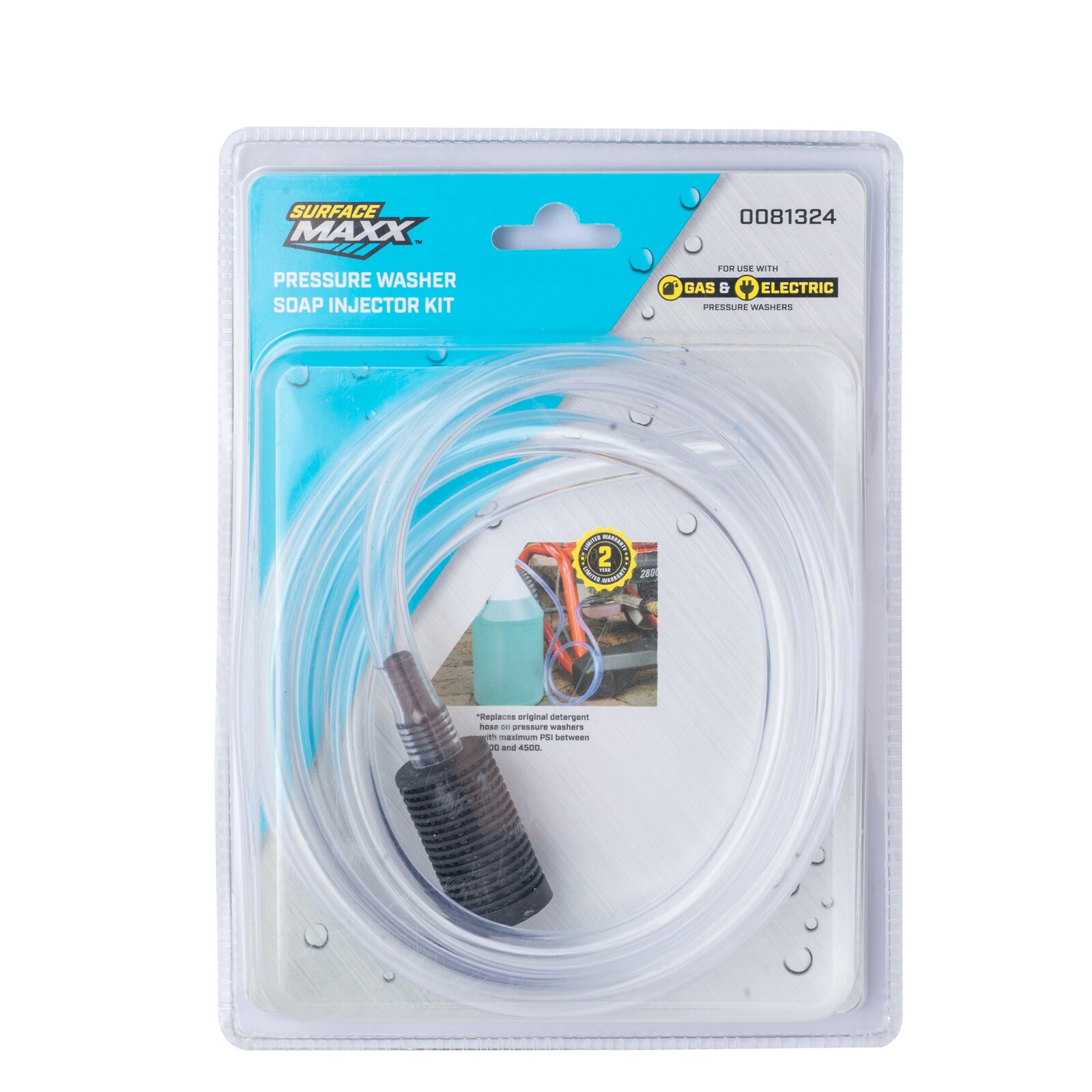 SurfaceMaxx 3/8-in x 5-ft Pressure Washer Hose in the Pressure Washer Hoses  department at