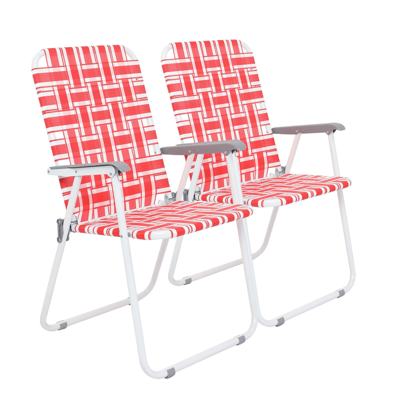 Outopee Red Folding Beach Chair in the Beach & Camping Chairs