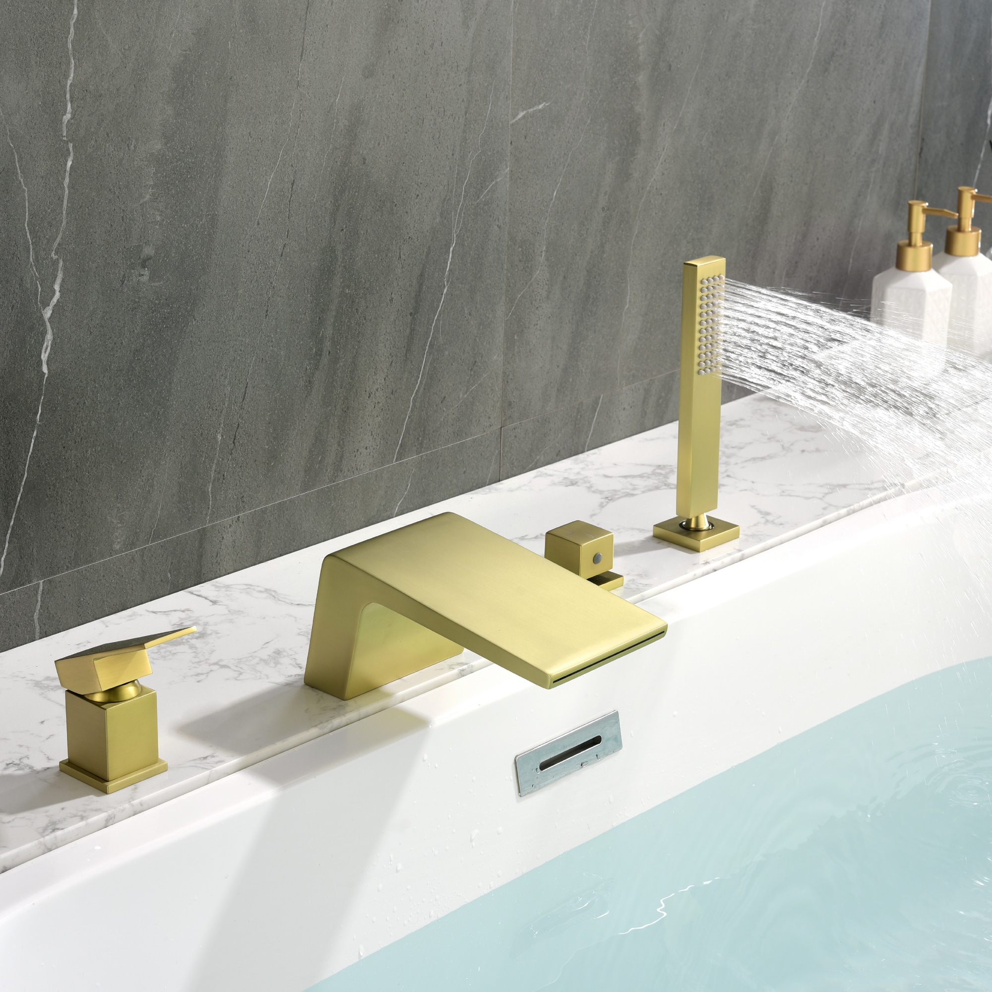 Clihome CSMD-BF17-24BG Roman-Tub-Faucets - View #5